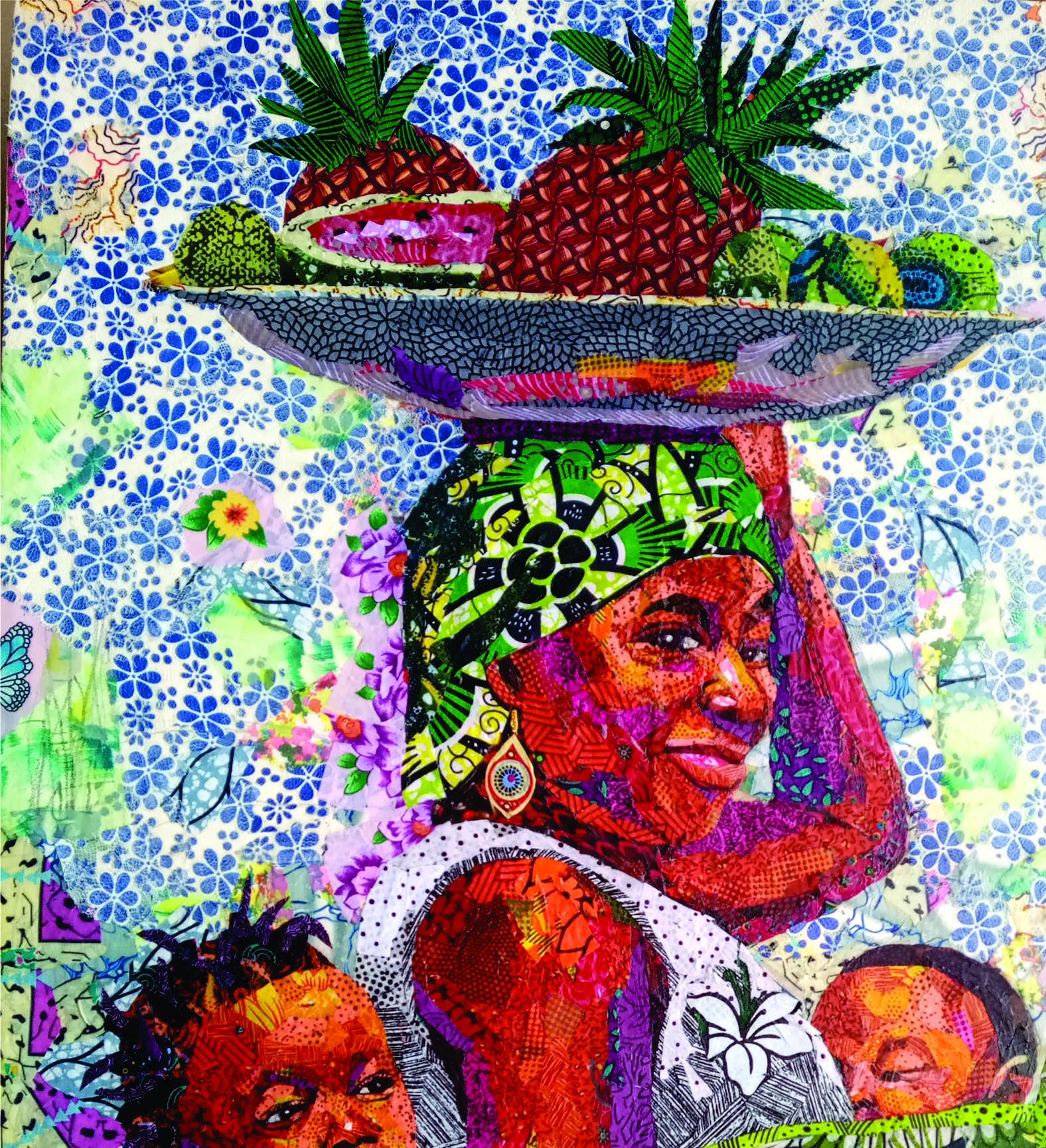 Prosperare nelle avversità - Painting di Agwunwa Theophilus