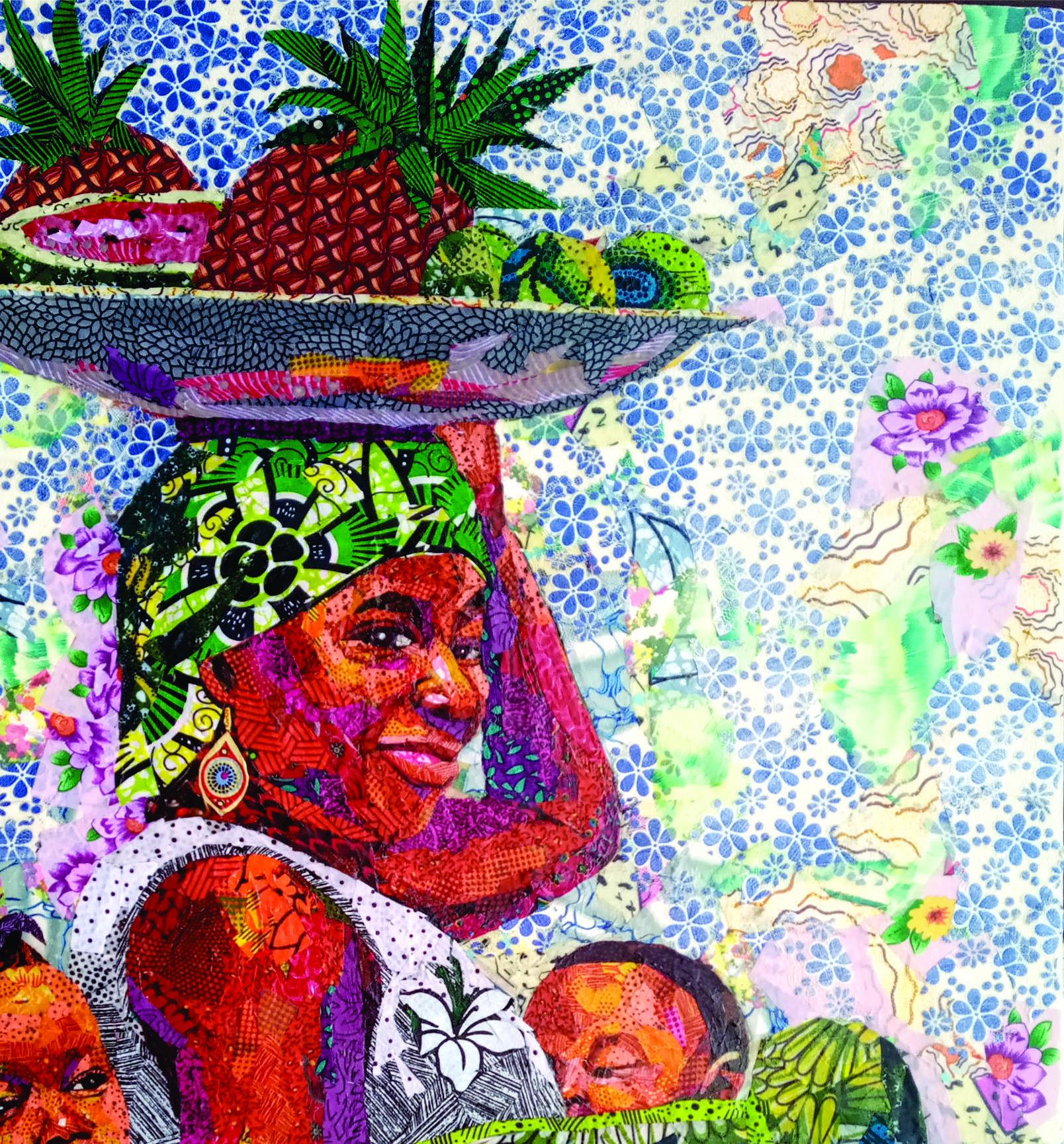 Prosperare nelle avversità - Painting Realismo di Agwunwa Theophilus