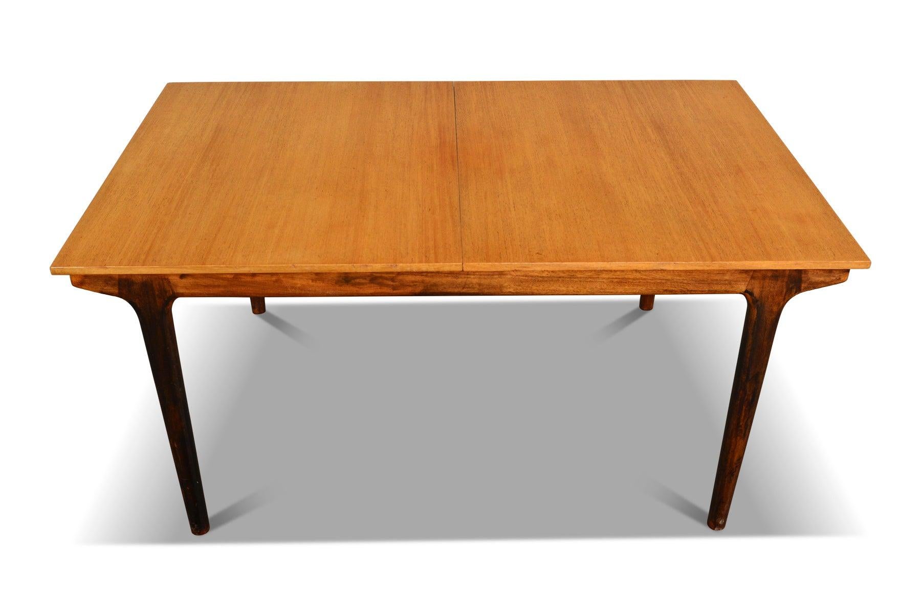 A.H. Mcintosh Double Butterfly Leaf Dining Table in Teak 3