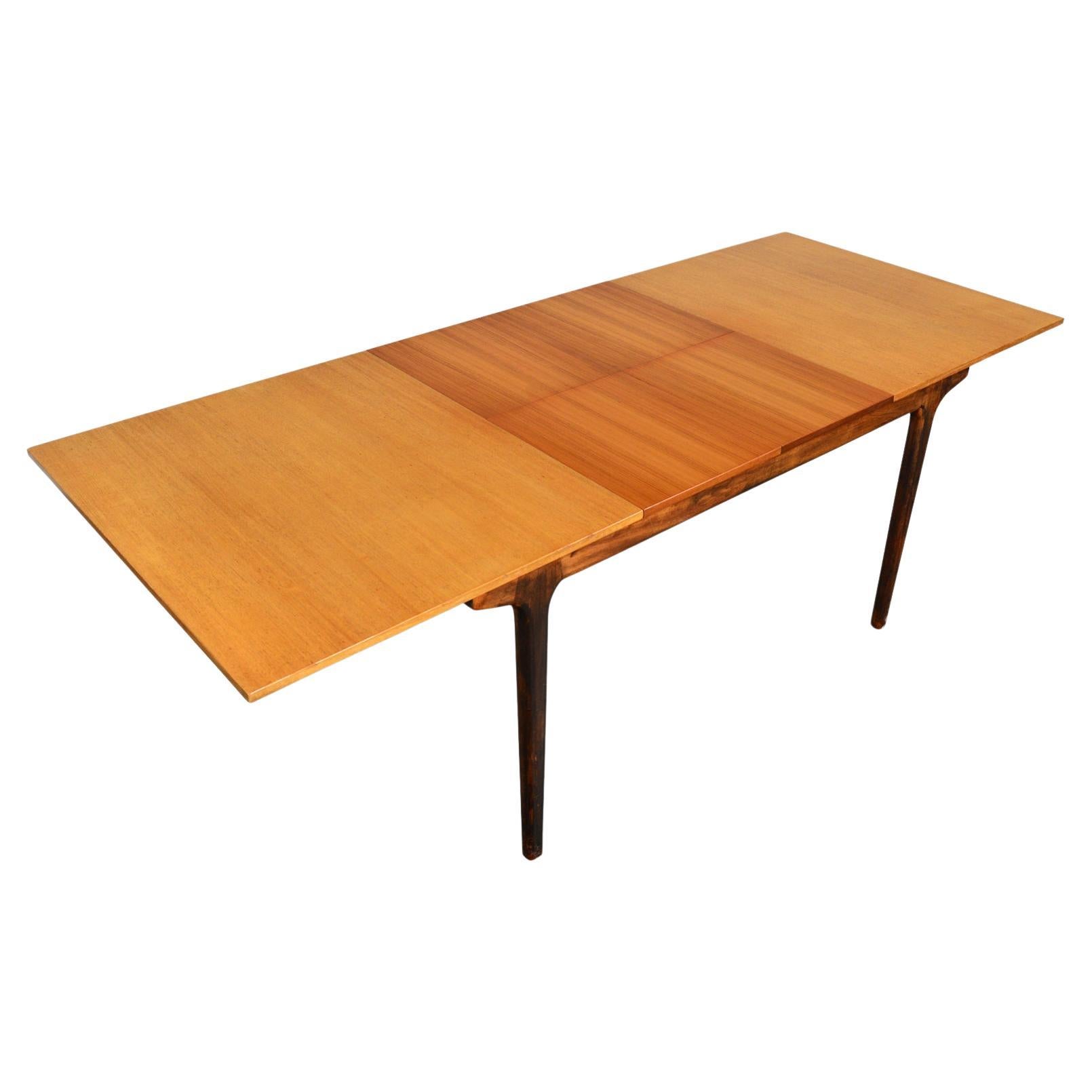 A.H. Mcintosh Double Butterfly Leaf Dining Table in Teak