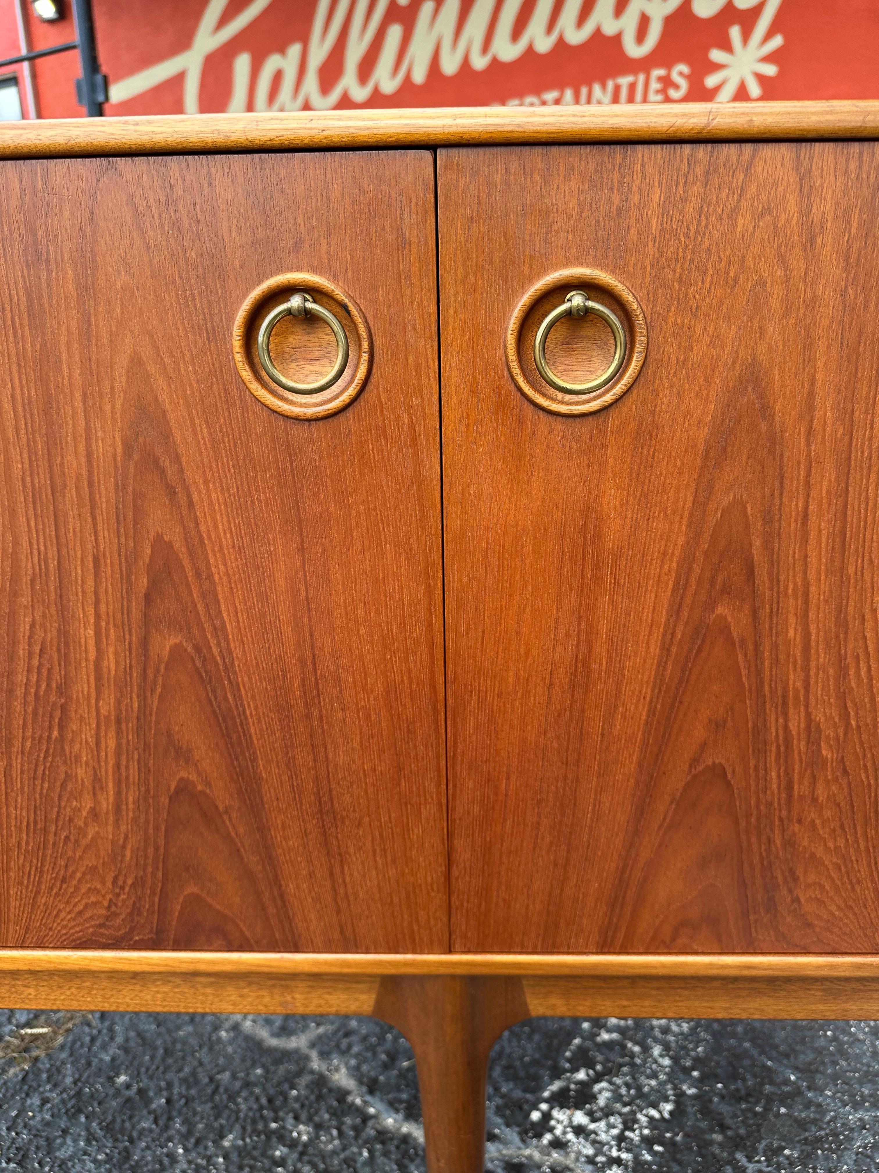 A.H. McIntosh Scottish XL Teak Mid Century Credenza For Sale 5