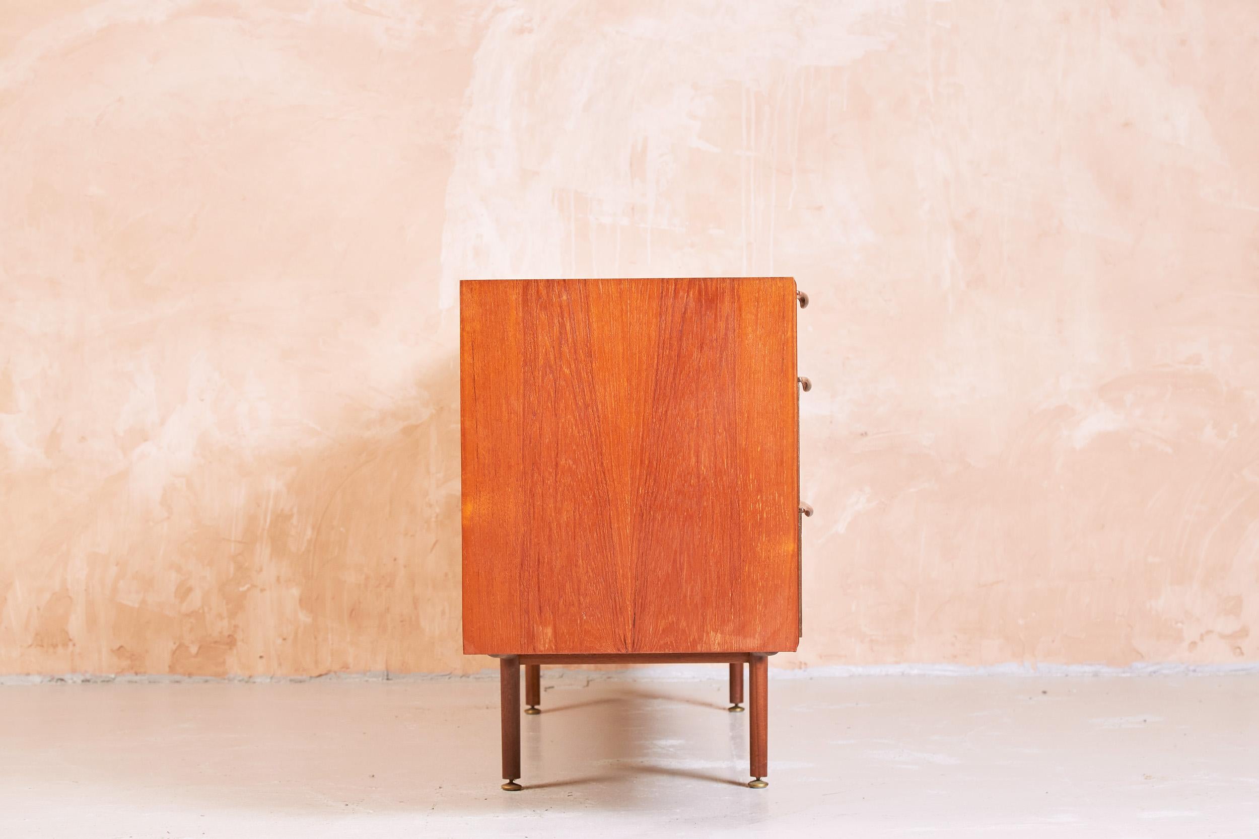 Mid-20th Century A.H. McIntosh Sideboard Credenza in Teak by Tom Robertson, 1960s