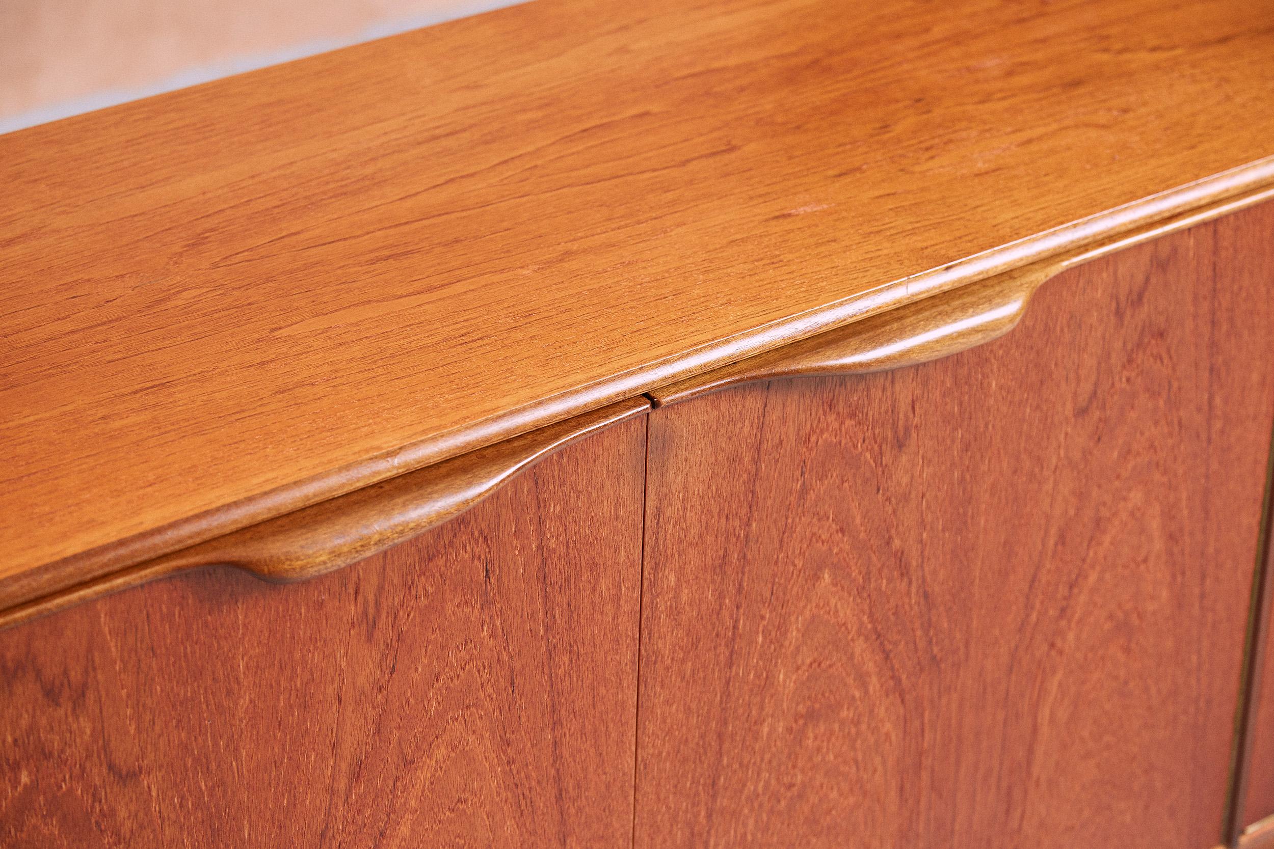 A.H. McIntosh Sideboard Credenza in Teak by Tom Robertson, 1960s 2