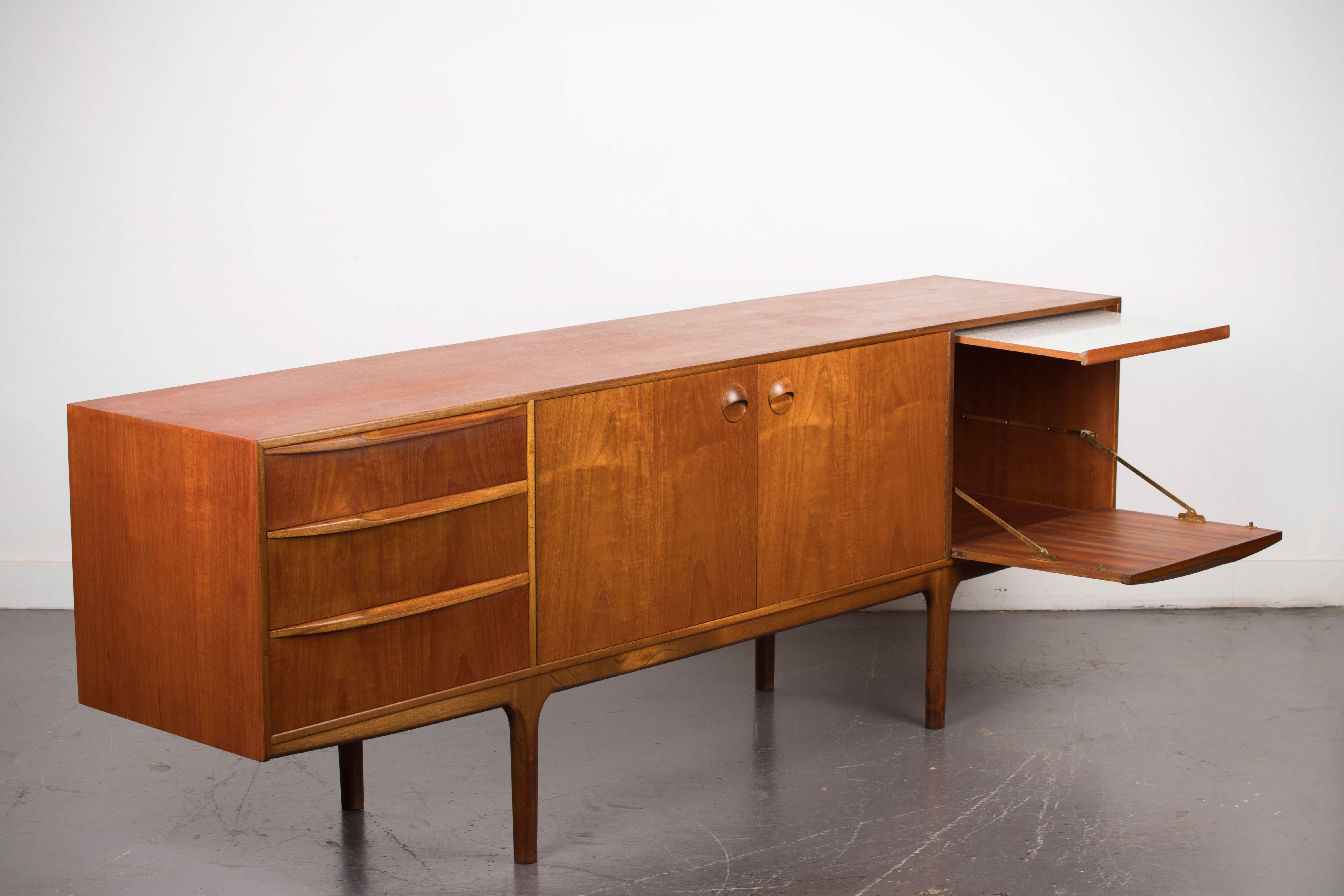 Veneer A.H McIntosh Teak Sideboard by Tom Robertson