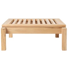 AH604F Outdoor Lounger Footrest in Untreated Teak *Quickship*