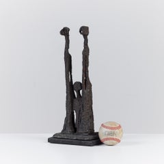 Sculpture en bronze coulé Aharon Bezalel