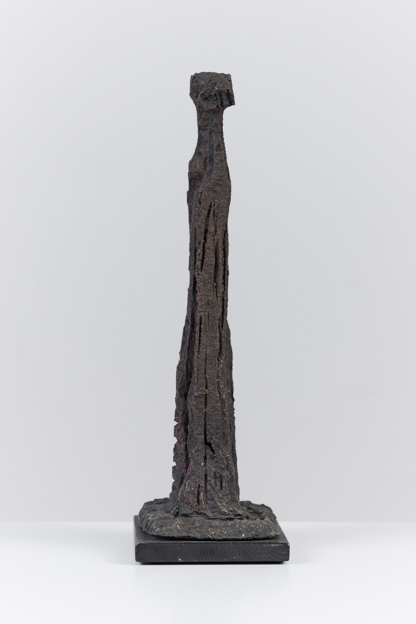 Aharon Bezalel Cast Bronze Sculpture For Sale 1