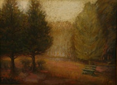 Antique Hudson River School  Landscape Oil Painting 1930