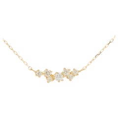 Collar Ahkah BB Diamante Oro Amarillo