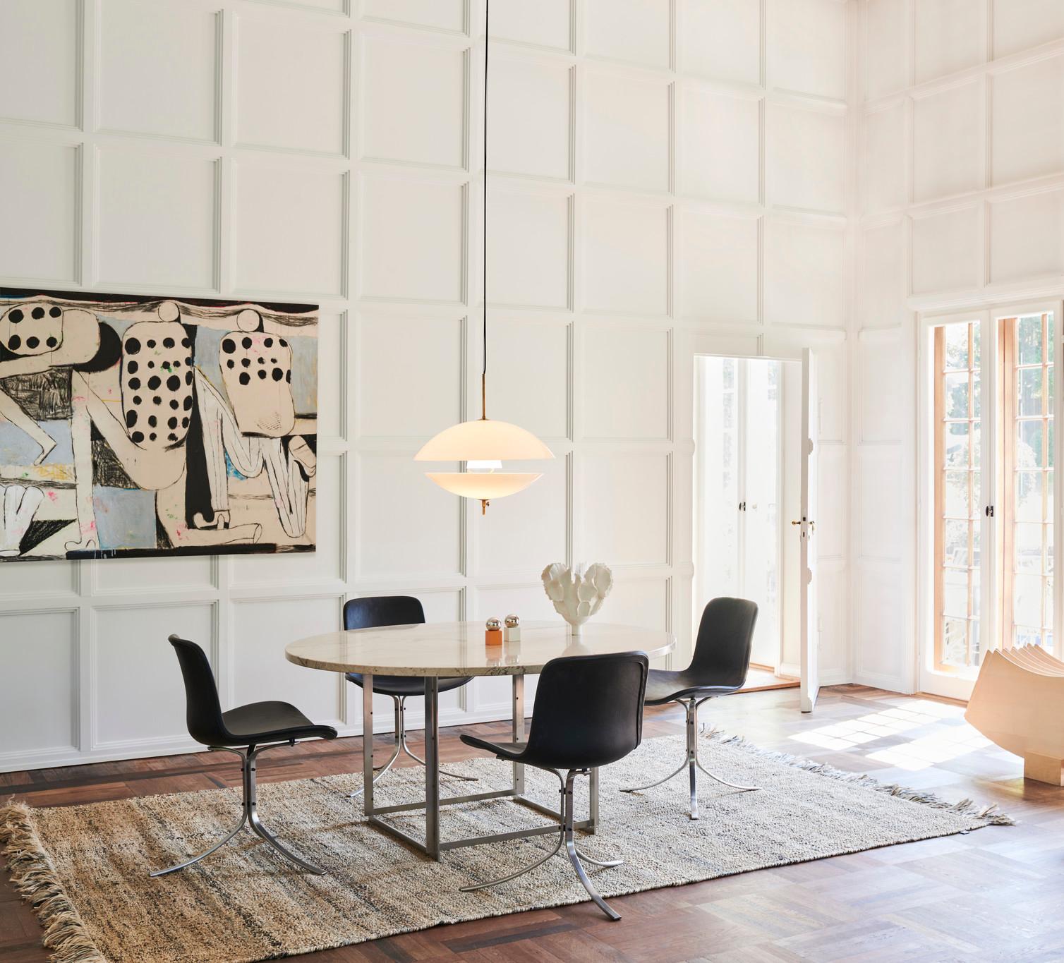 Ciondolo 'Clam' di Ahm e Lund in vetro opalino soffiato a bocca per Fritz Hansen in vendita 7