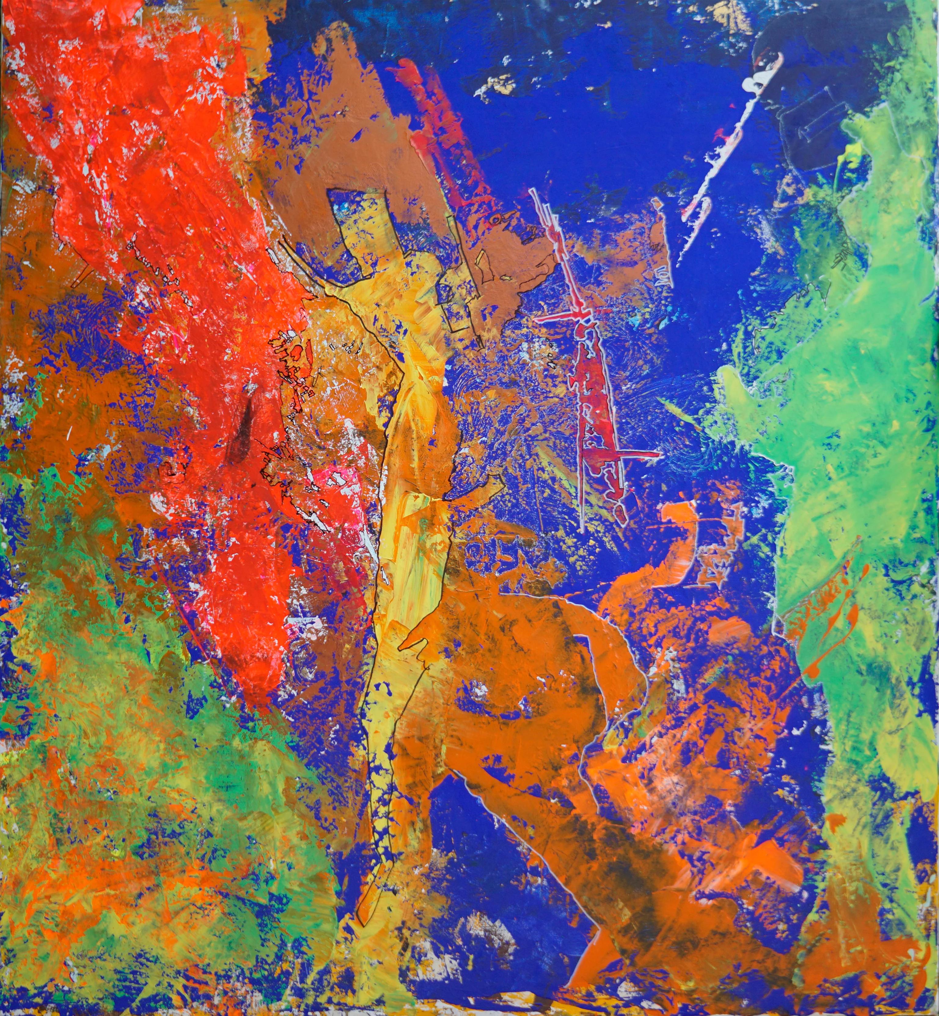 "Tectonique" Peinture abstraite en techniques mixtes 79" x 71" pouces par Ahmed Farid

techniques mixtes sur toile

Né en 1950 au Caire, en Égypte, où il vit et travaille actuellement, Farid est un peintre égyptien autodidacte qui a suivi une