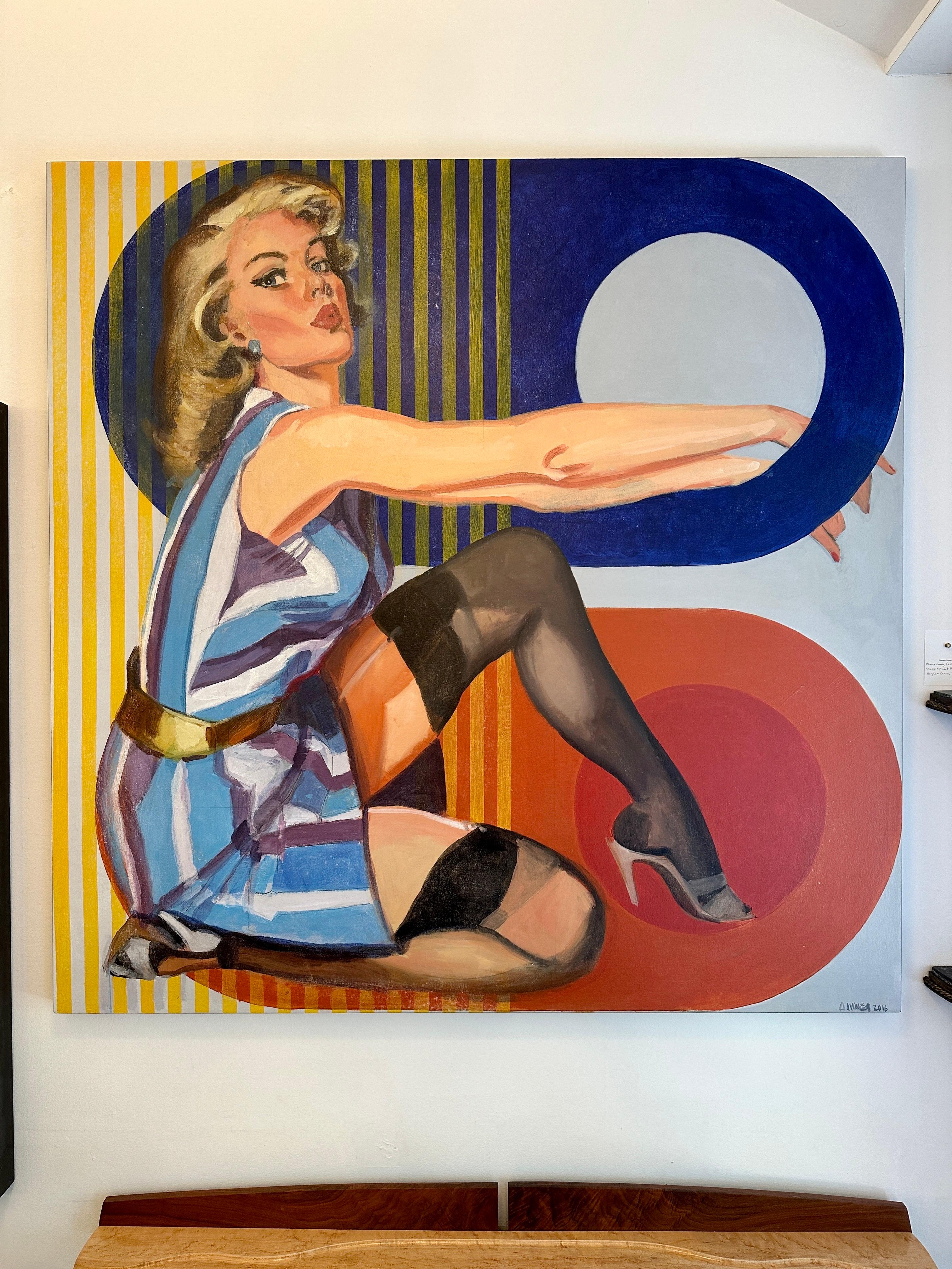 XXIe siècle et contemporain Peinture originale d'A Gomez 