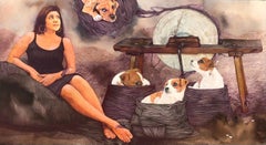 Ink Figurative Paintings