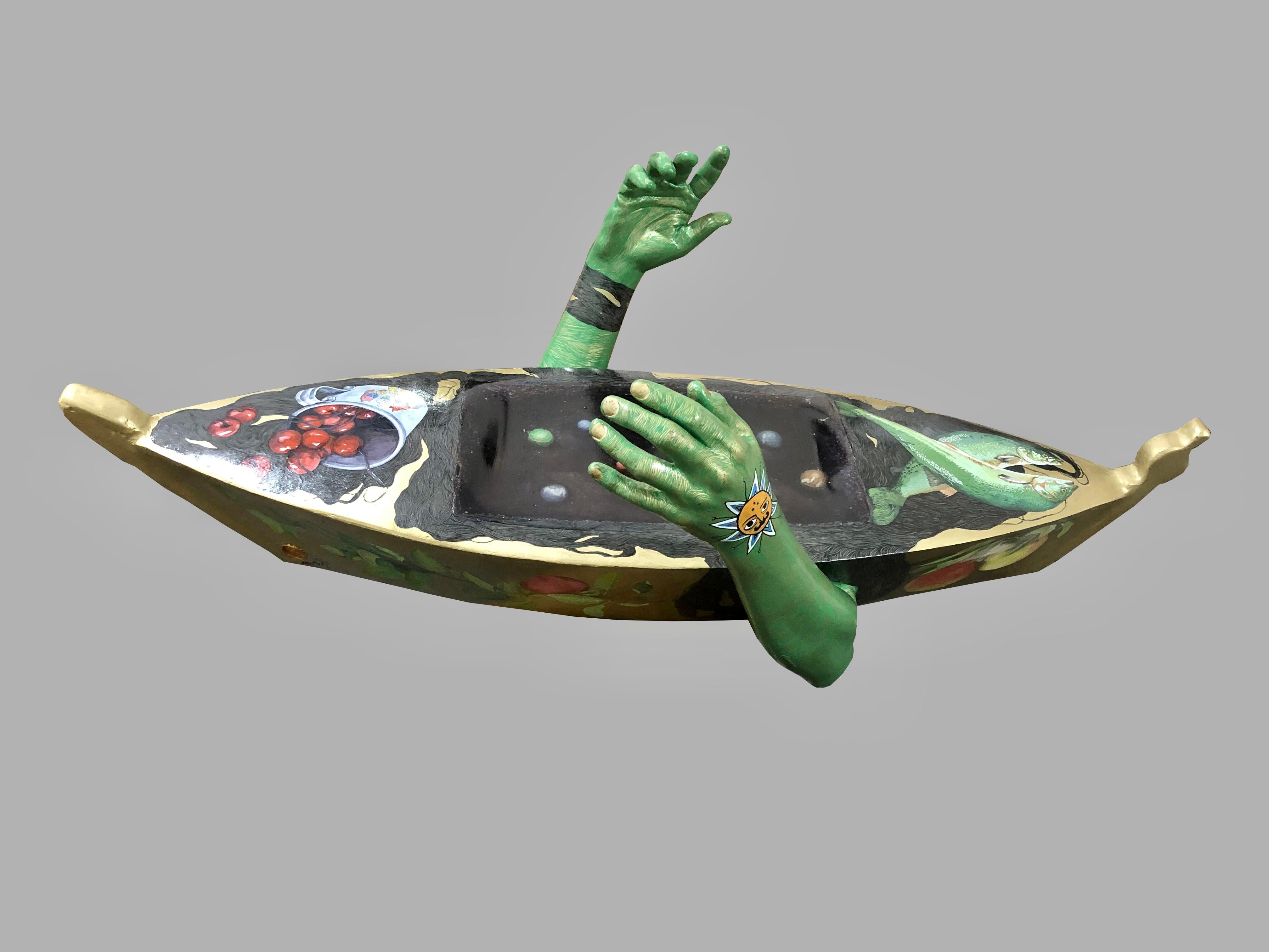 „Soul Boat II“-Skulptur 12