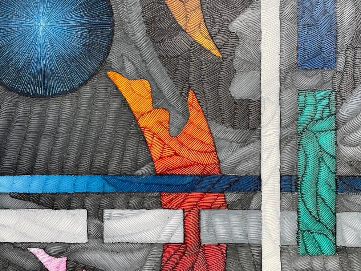 Ahmet Güneştekin (born December 22, 1966) is a visual artist of Kurdish descent, whose works span painting, conceptual art and constructions sculpture. 
Güneştekin uses a unique technique with an individual method and precision. After establishing a