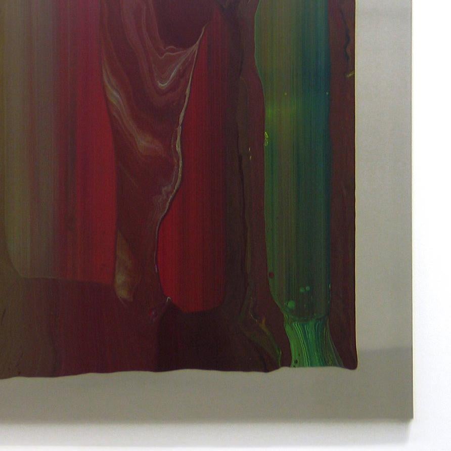 a112007-3 by Ahn Hyun-Ju - minimalist painting, dark red For Sale 3