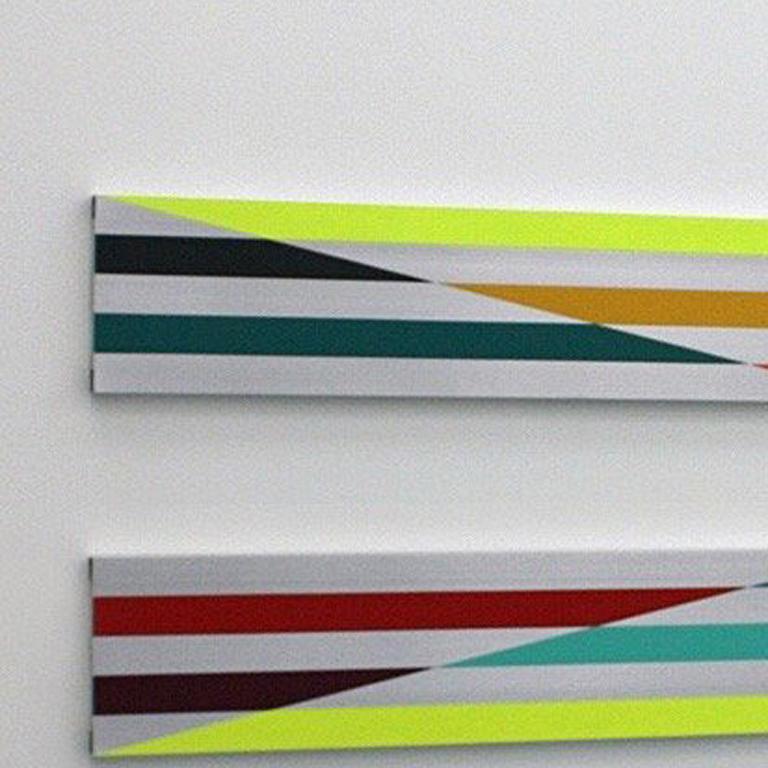 a310810 by Ahn Hyun-Ju - large minimalist painting, colorful, diptych For Sale 4