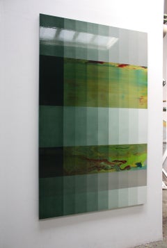 Composition 0719-2 by Ahn Hyun-Ju - Abstract minimalist painting