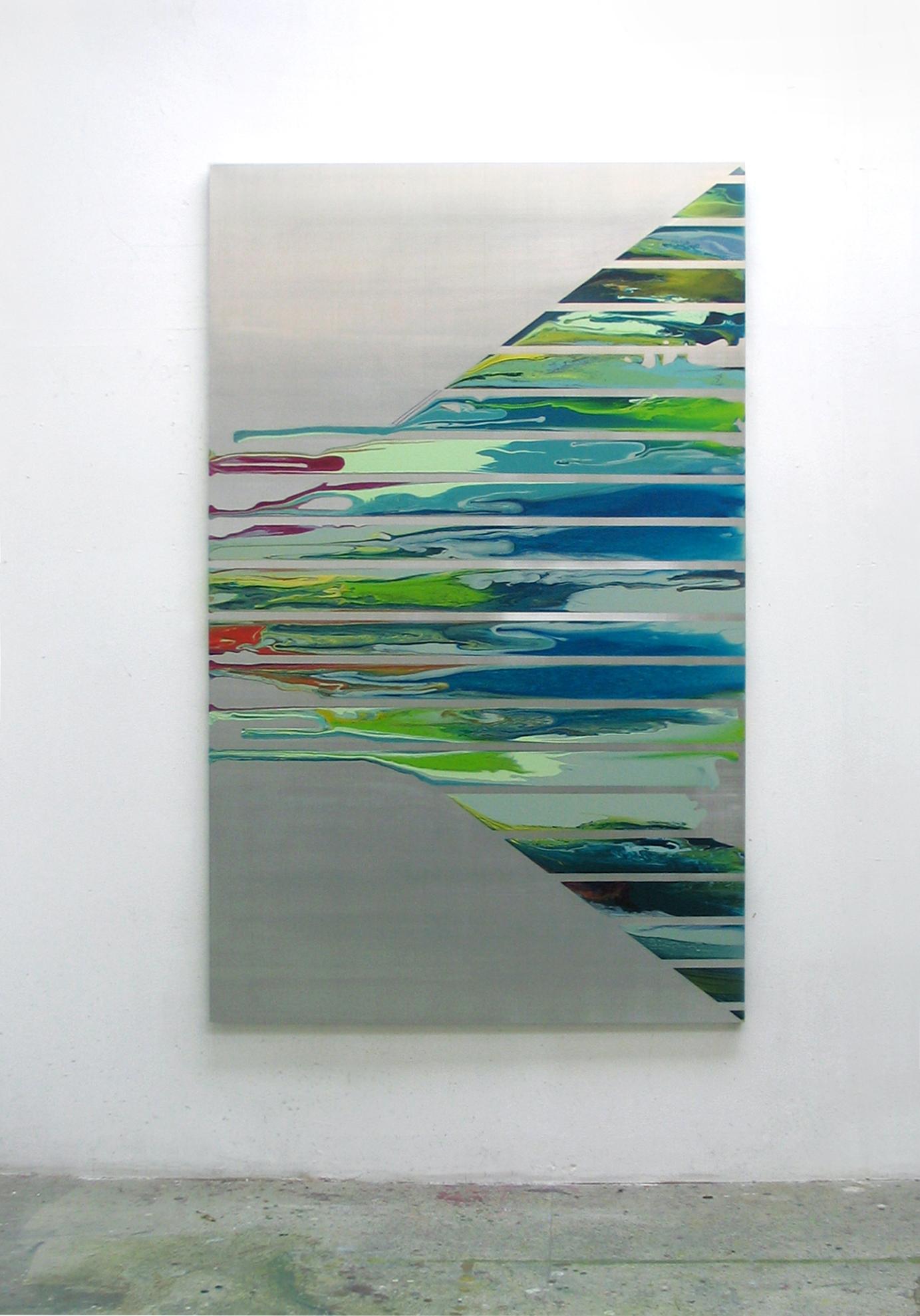 Ahn Hyun-Ju Abstract Painting - d0110-2, Dripping series