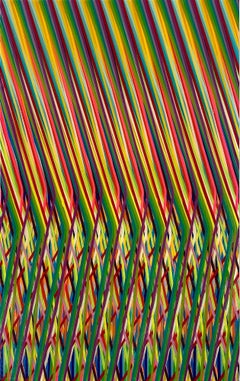 Ahn Hyun-Ju - Line 0623-03 by Ahn Hyun-Ju - Abstract painting, minimalism, bright colors, line Line 0623-03 by Ahn Hyun-Ju - Abstract painting, minimalism, bright colors, line