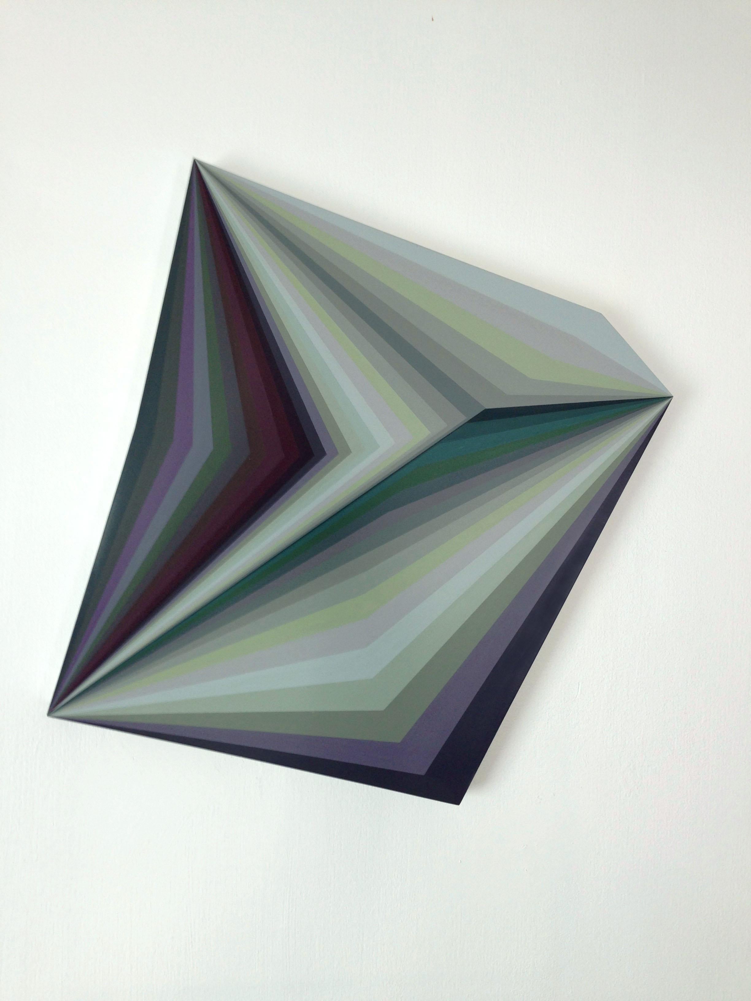 Moebius 10, Geometric Abstract Painting