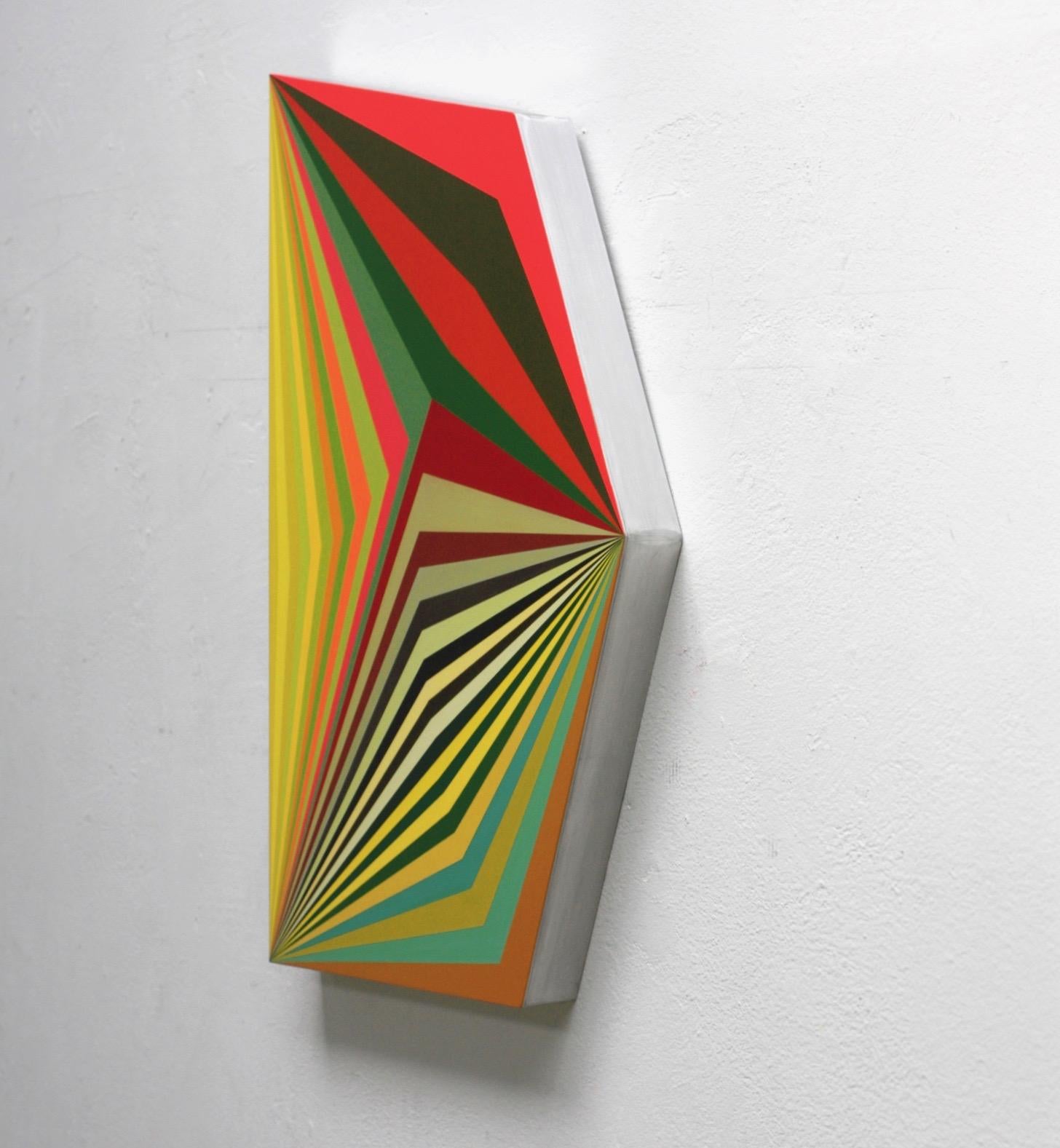 Moebius 9, Geometric Abstract Painting 2