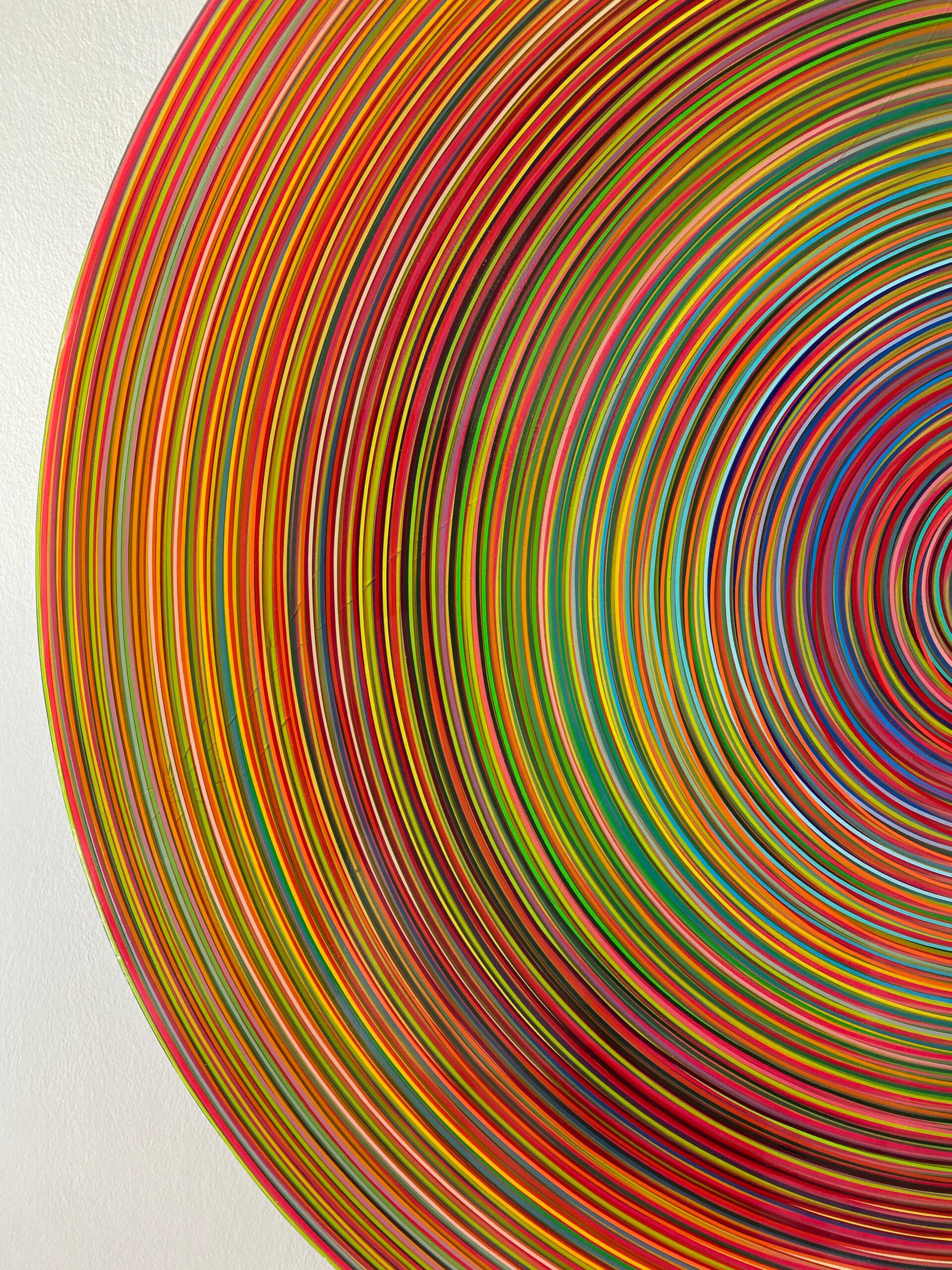 Supersaturación contenida nº 17 (Kintsugi) de Ahn Hyun-Ju - Pintura abstracta en venta 9