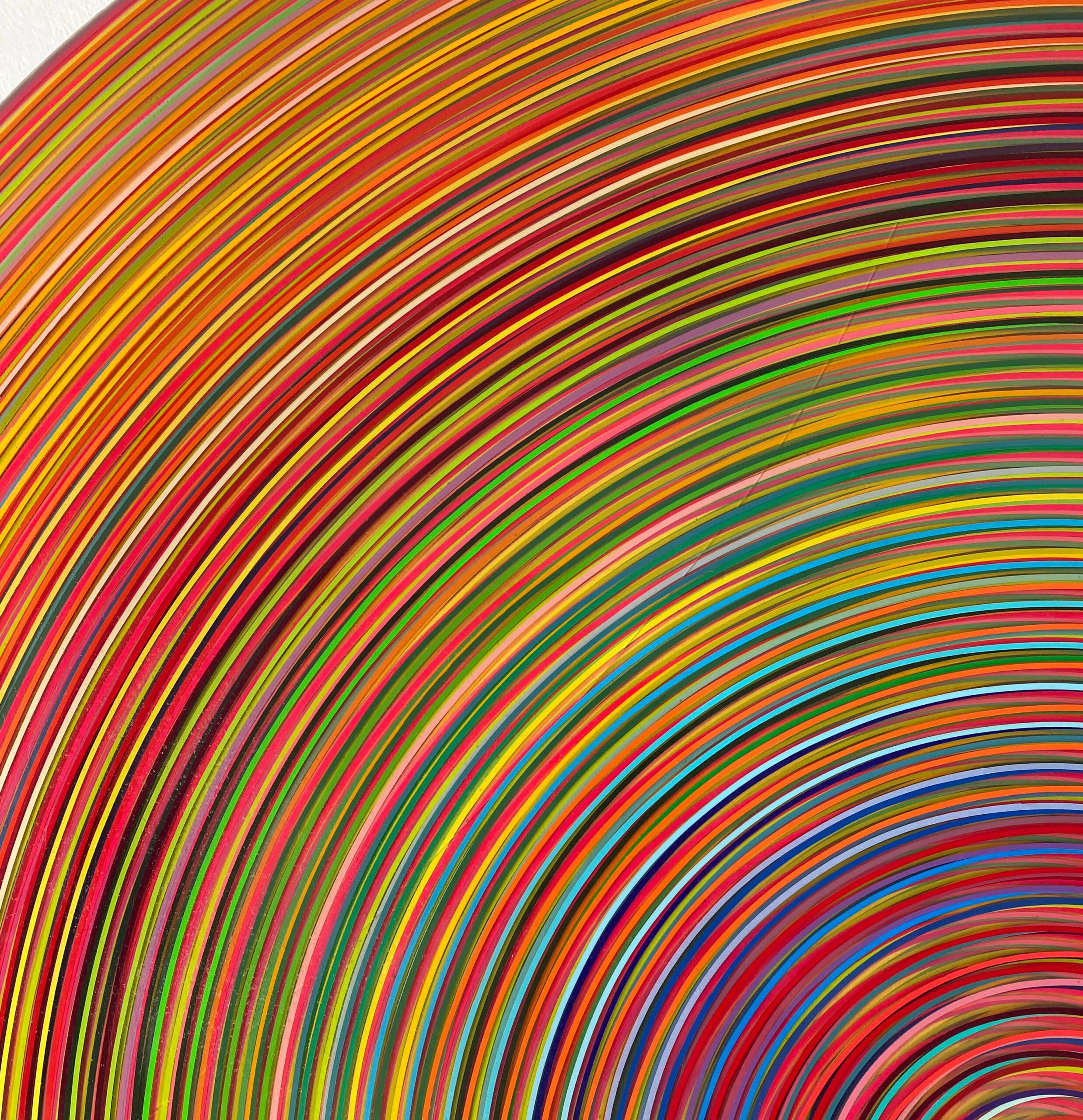 Supersaturación contenida nº 17 (Kintsugi) de Ahn Hyun-Ju - Pintura abstracta en venta 11