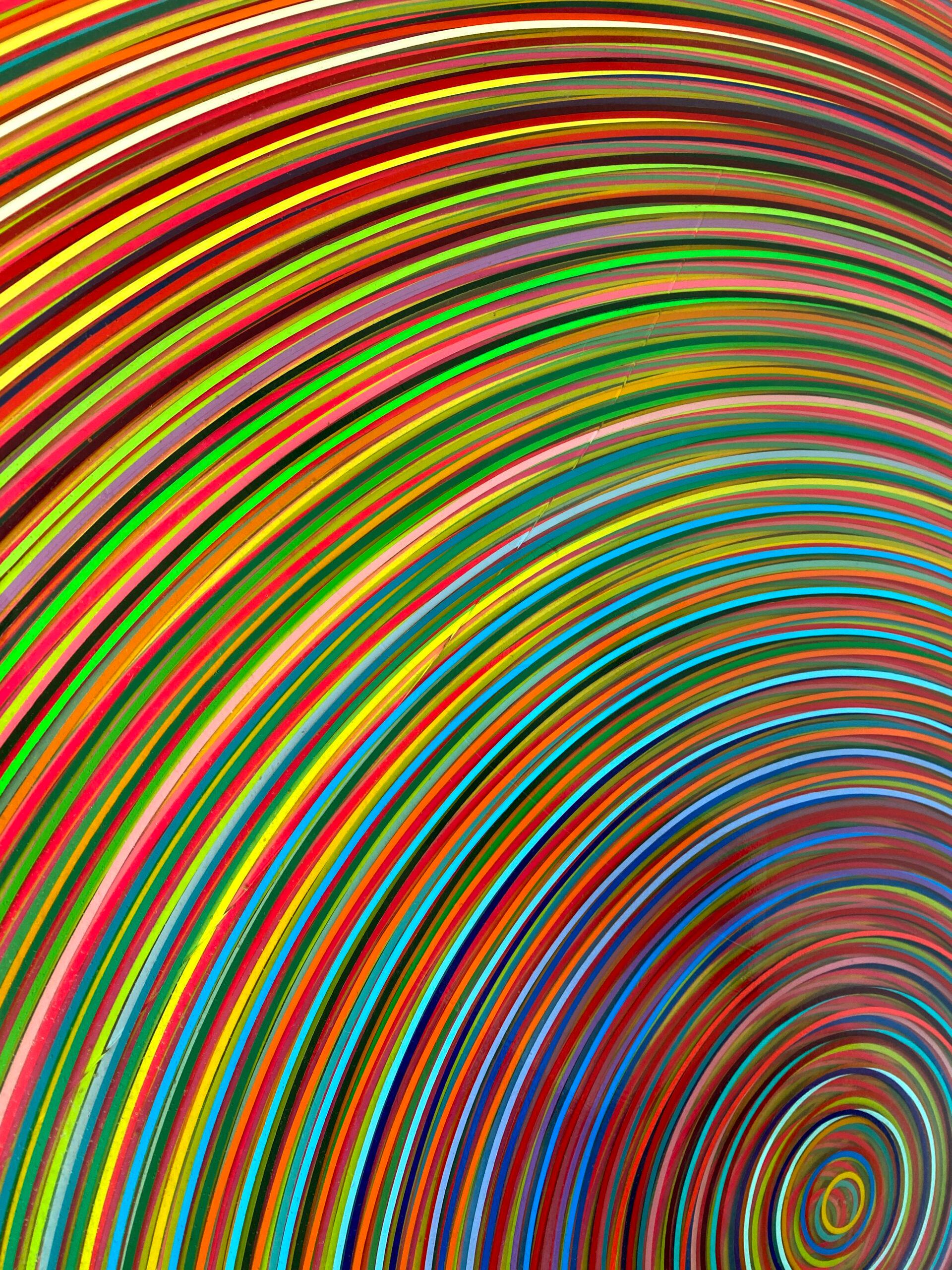 Supersaturación contenida nº 17 (Kintsugi) de Ahn Hyun-Ju - Pintura abstracta en venta 12