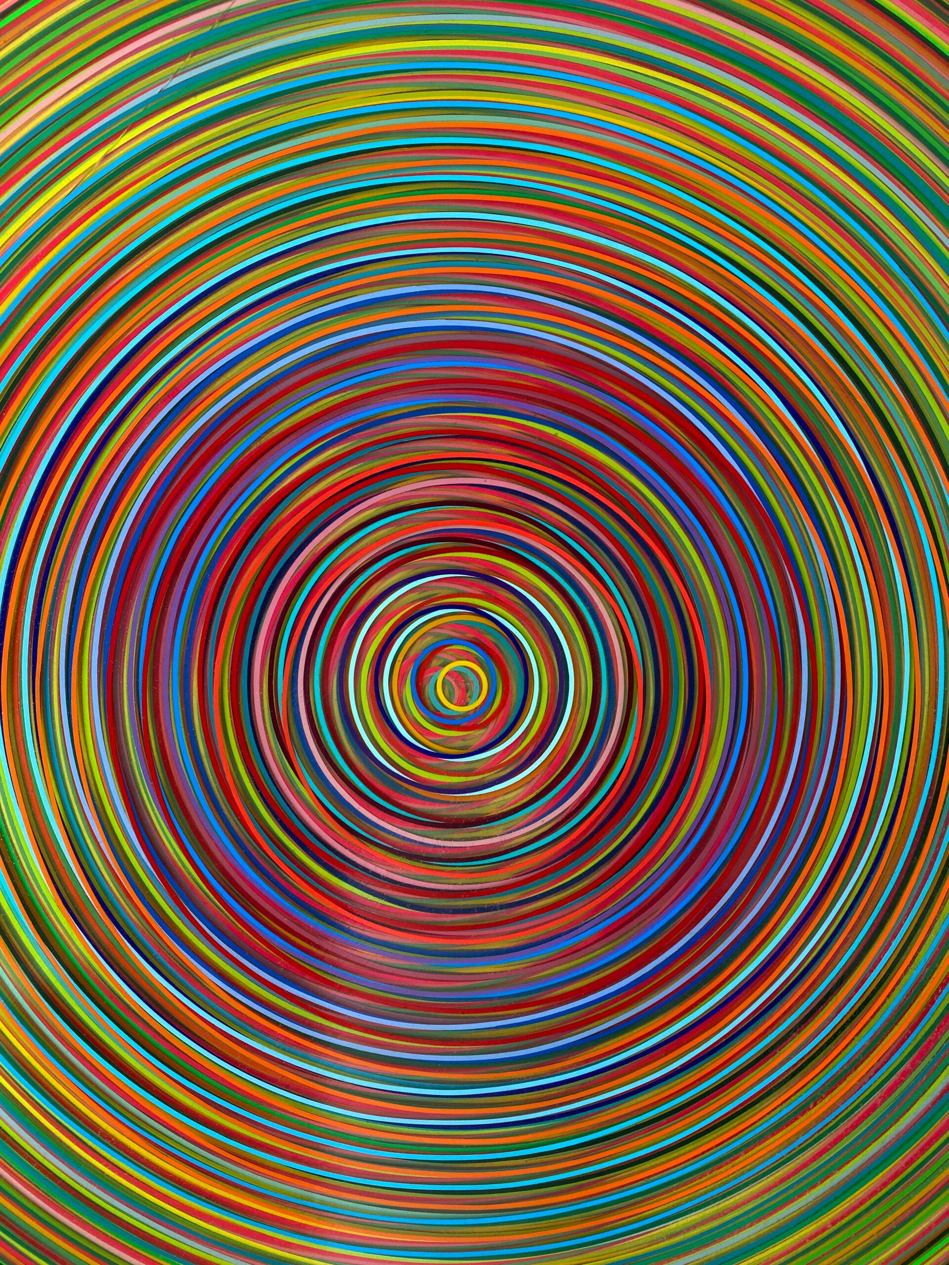 Supersaturación contenida nº 17 (Kintsugi) de Ahn Hyun-Ju - Pintura abstracta en venta 13