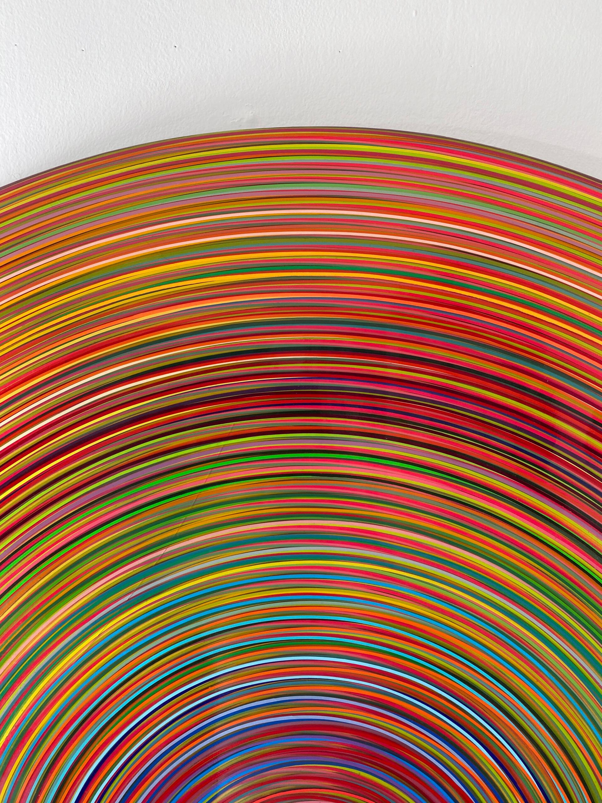 Supersaturación contenida nº 17 (Kintsugi) de Ahn Hyun-Ju - Pintura abstracta en venta 14