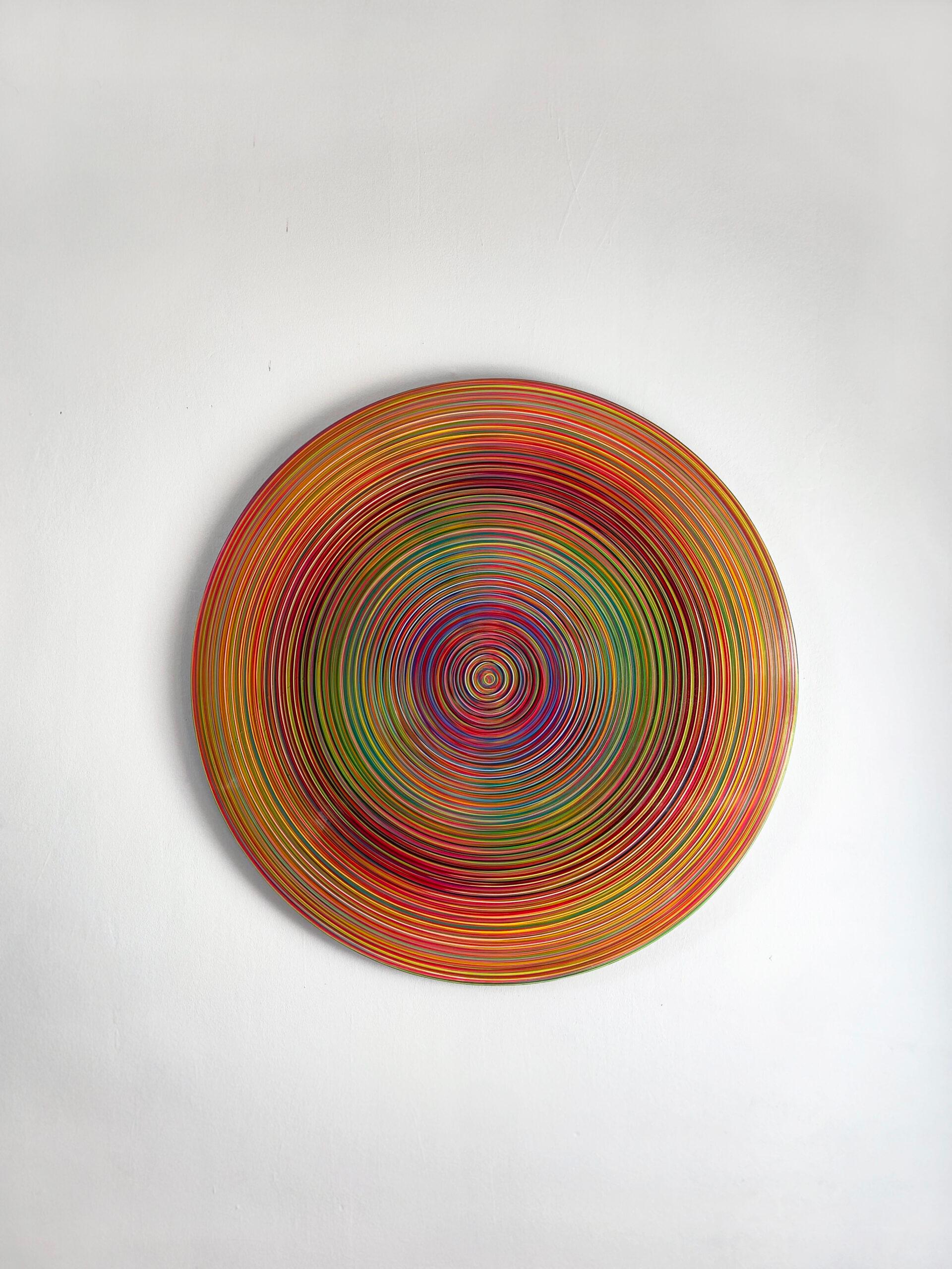 Restrained Supersaturation No.17 (Kintsugi) von Ahn Hyun-Ju – Abstraktes Gemälde im Angebot 2