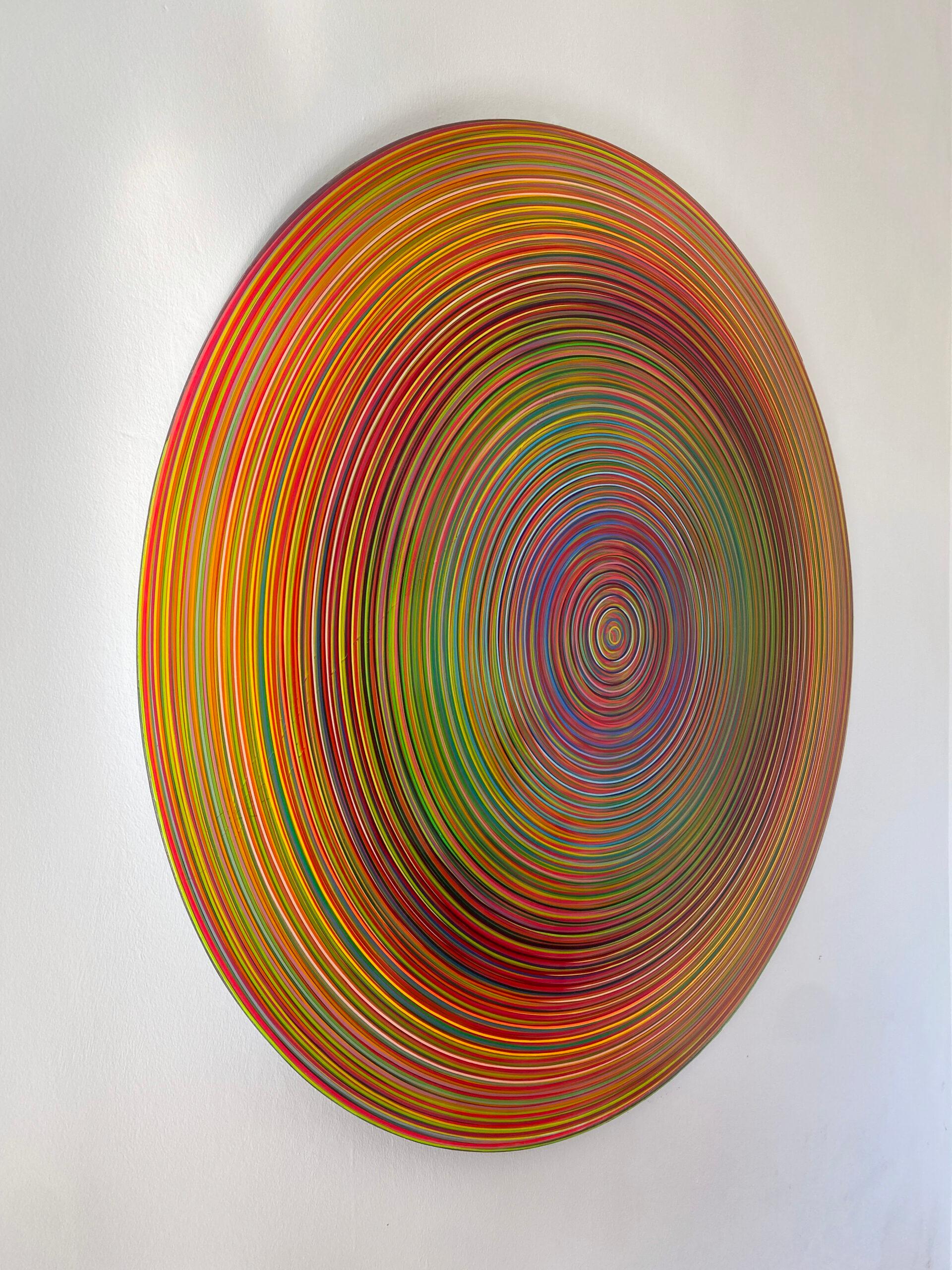 Restrained Supersaturation No.17 (Kintsugi) von Ahn Hyun-Ju – Abstraktes Gemälde im Angebot 3