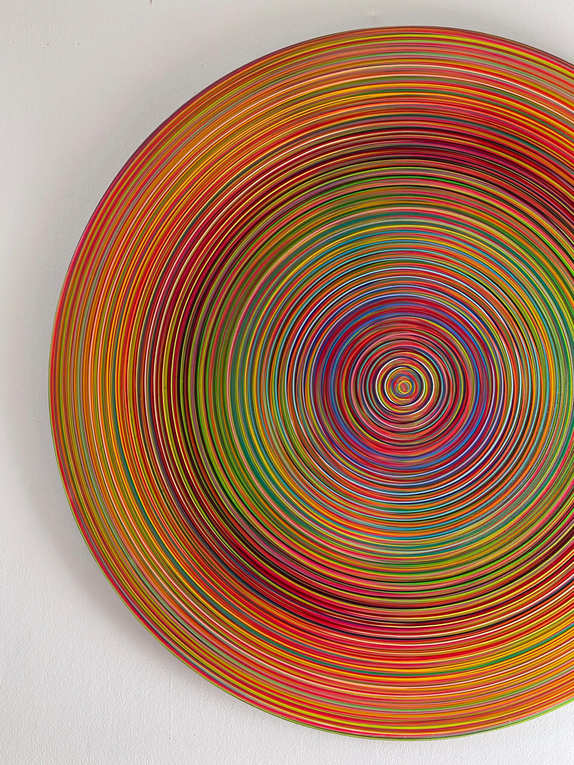 Supersaturación contenida nº 17 (Kintsugi) de Ahn Hyun-Ju - Pintura abstracta en venta 4