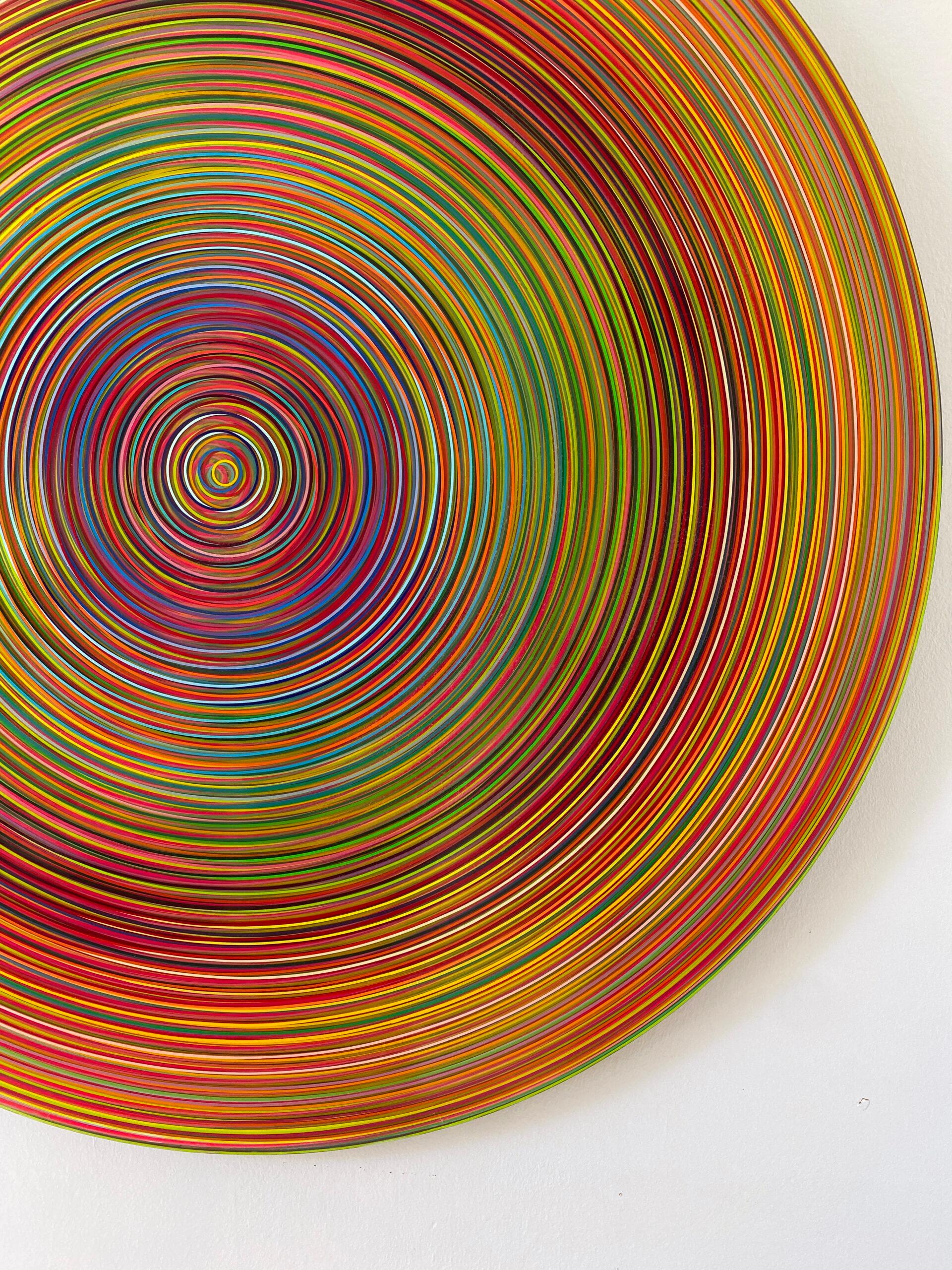 Supersaturación contenida nº 17 (Kintsugi) de Ahn Hyun-Ju - Pintura abstracta en venta 5