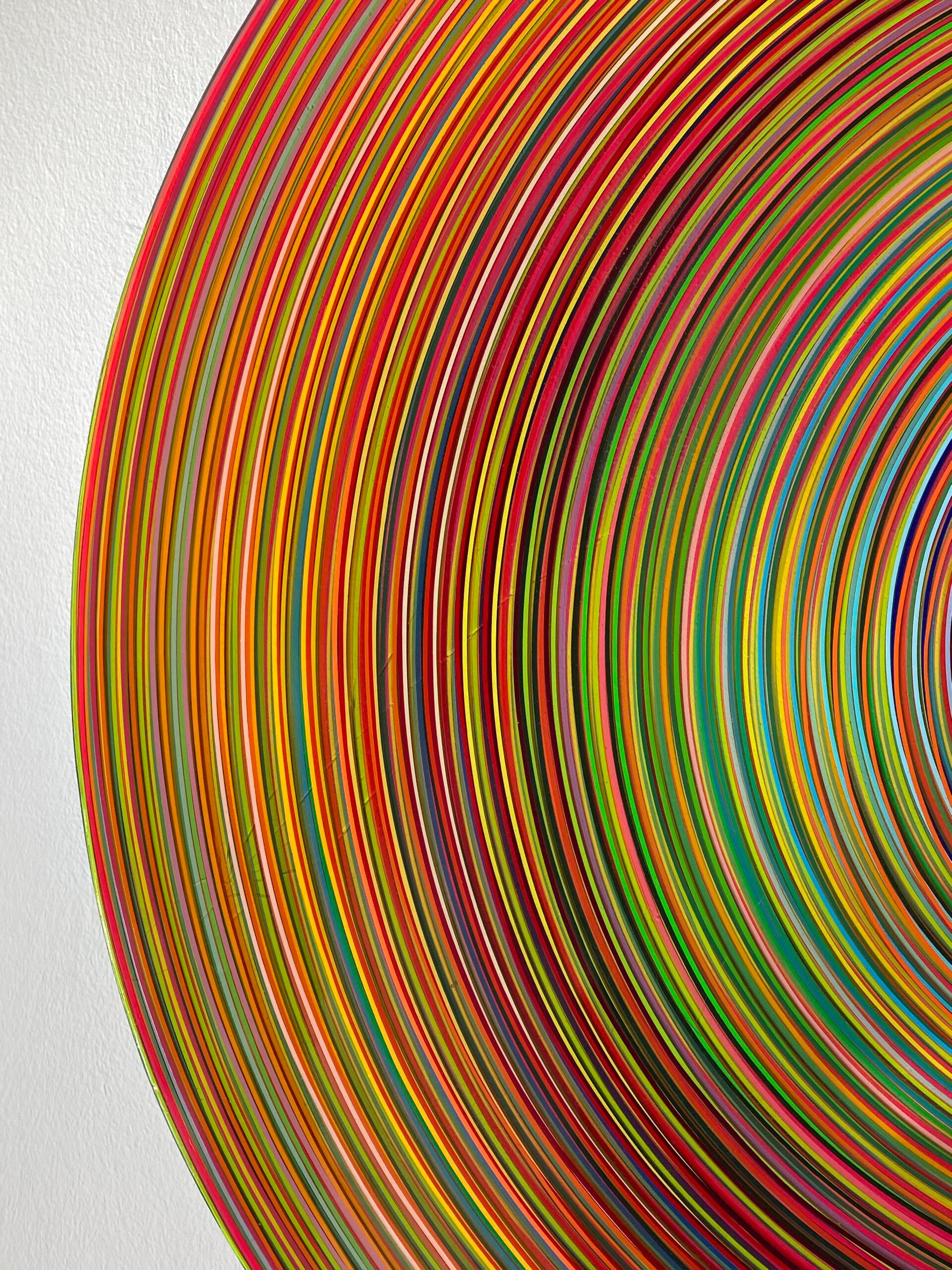 Supersaturación contenida nº 17 (Kintsugi) de Ahn Hyun-Ju - Pintura abstracta en venta 8