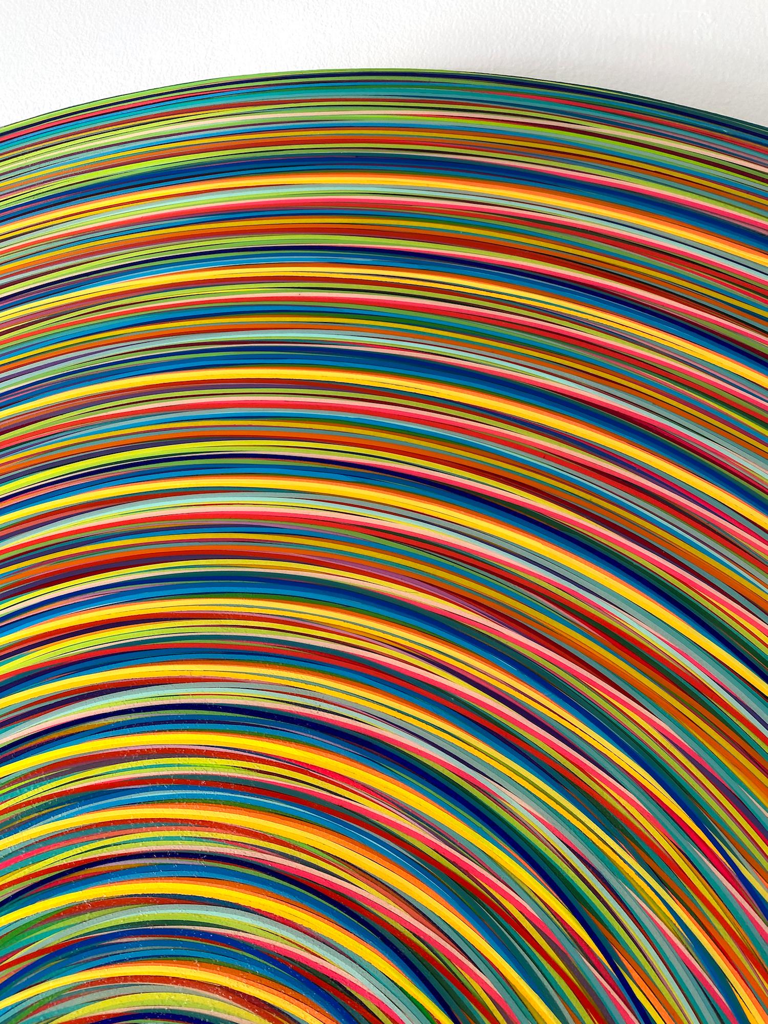 Restrained Supersaturation n°18 (Fuck that world) par Ahn Hyun-Ju - Peinture en vente 10