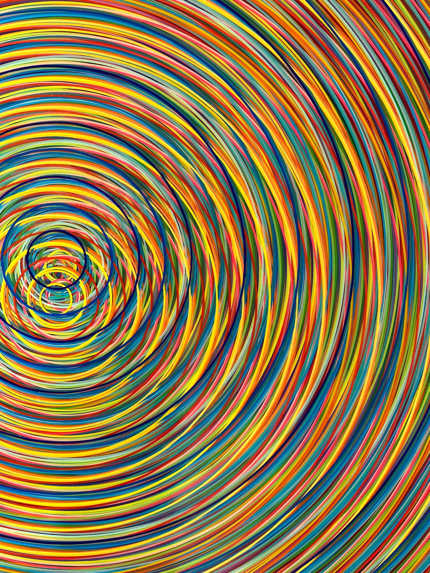 Restrained Supersaturation n°18 (Fuck that world) par Ahn Hyun-Ju - Peinture en vente 4