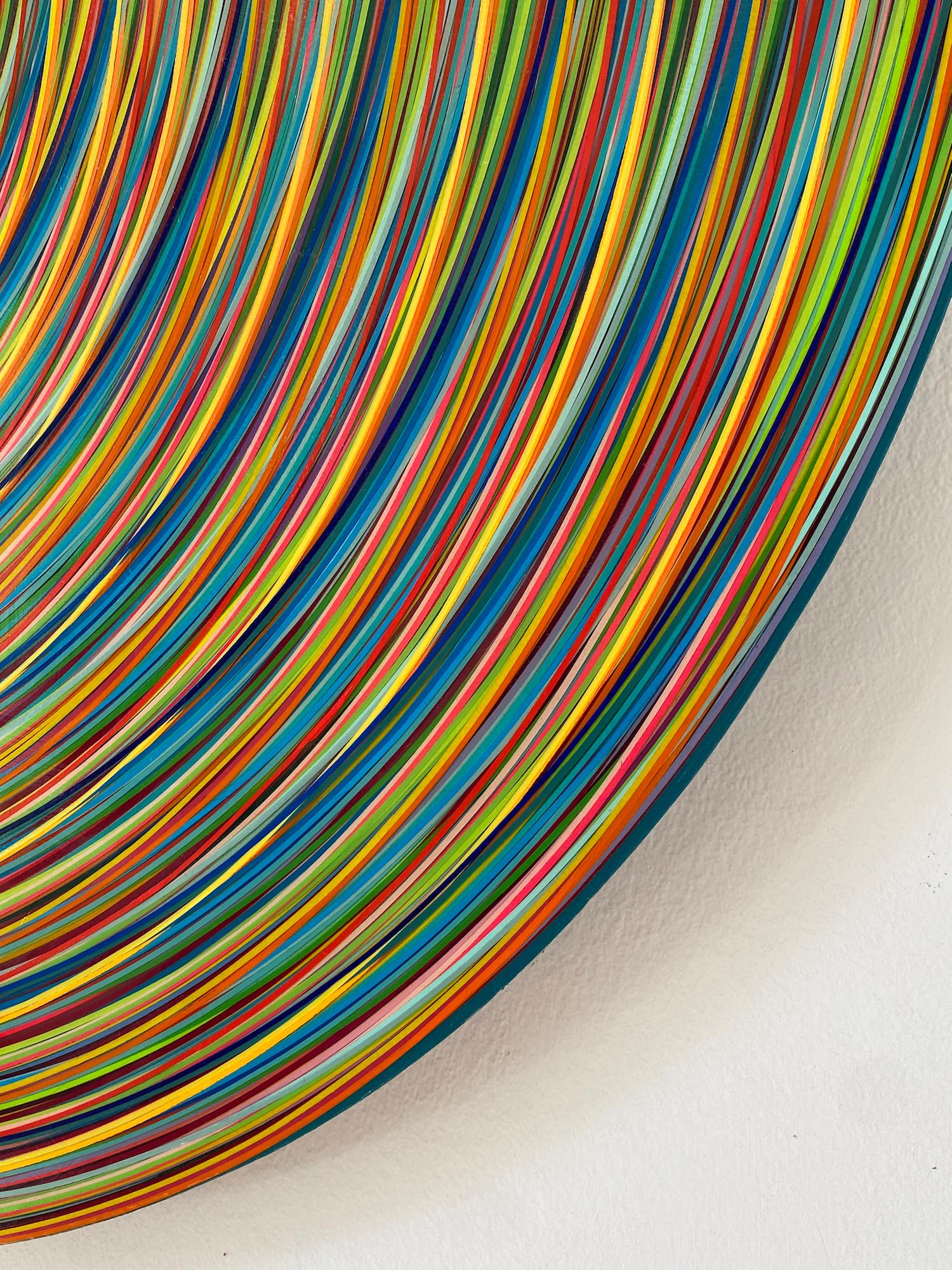 Restrained Supersaturation n°18 (Fuck that world) par Ahn Hyun-Ju - Peinture en vente 5