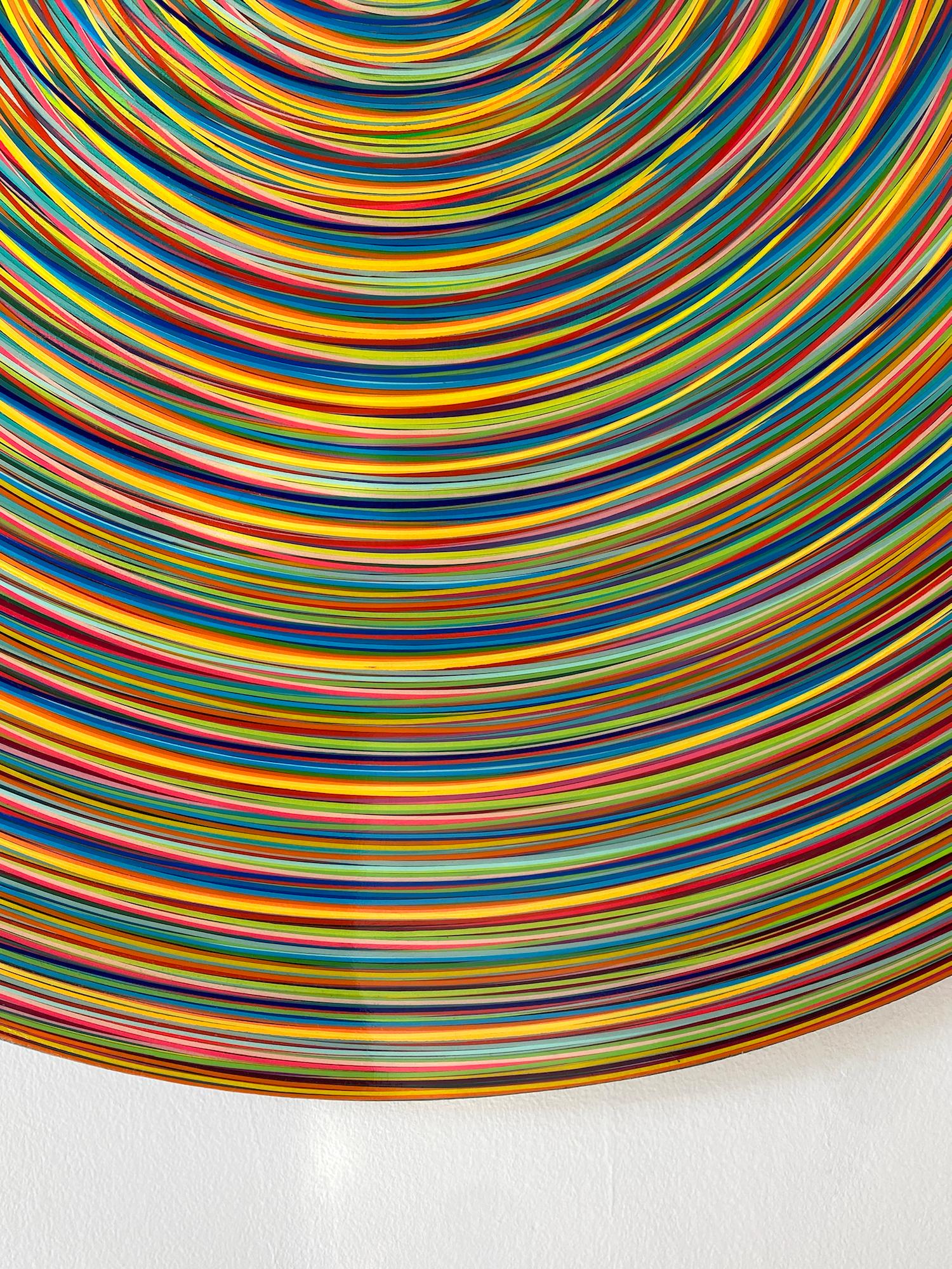 Restrained Supersaturation n°18 (Fuck that world) par Ahn Hyun-Ju - Peinture en vente 6