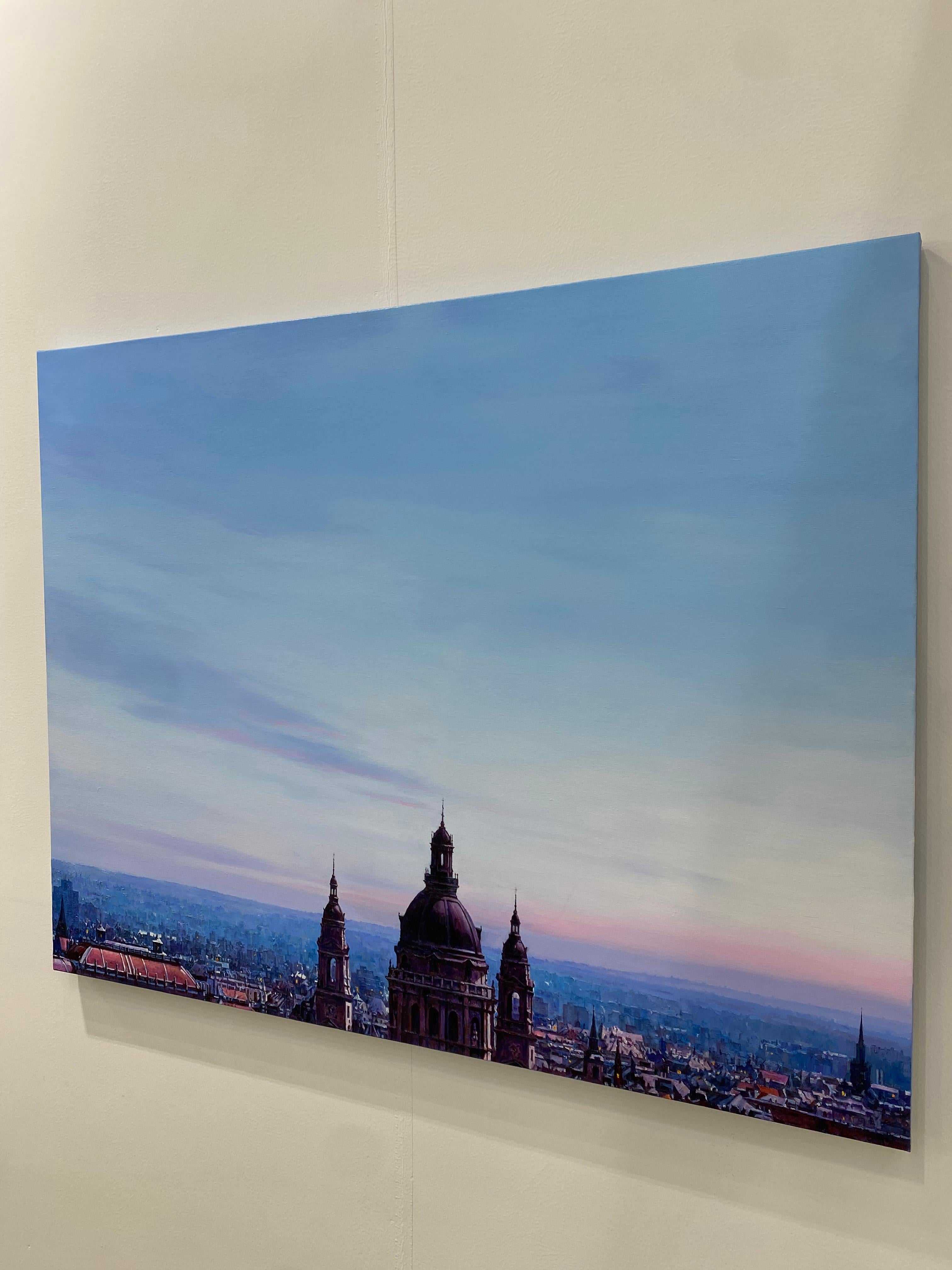 Korean Contemporary Art by Ahn Sung Kyu - Budapest at Dawn For Sale 1
