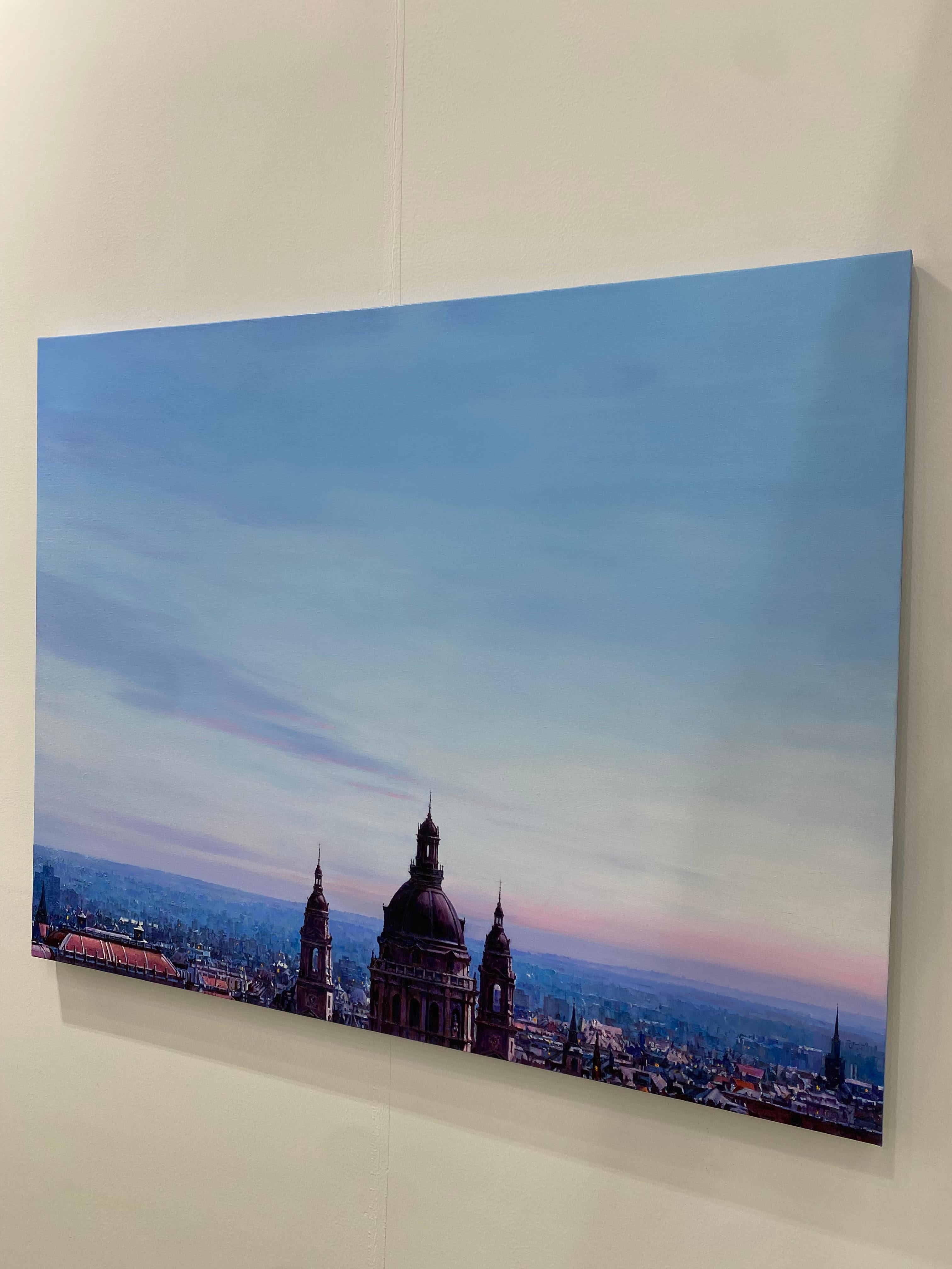 Korean Contemporary Art by Ahn Sung Kyu - Budapest at Dawn For Sale 3
