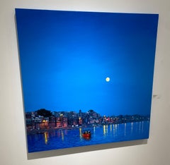 Arte coreano contemporáneo de Ahn Sung Kyu - Amanecer de Benarés
