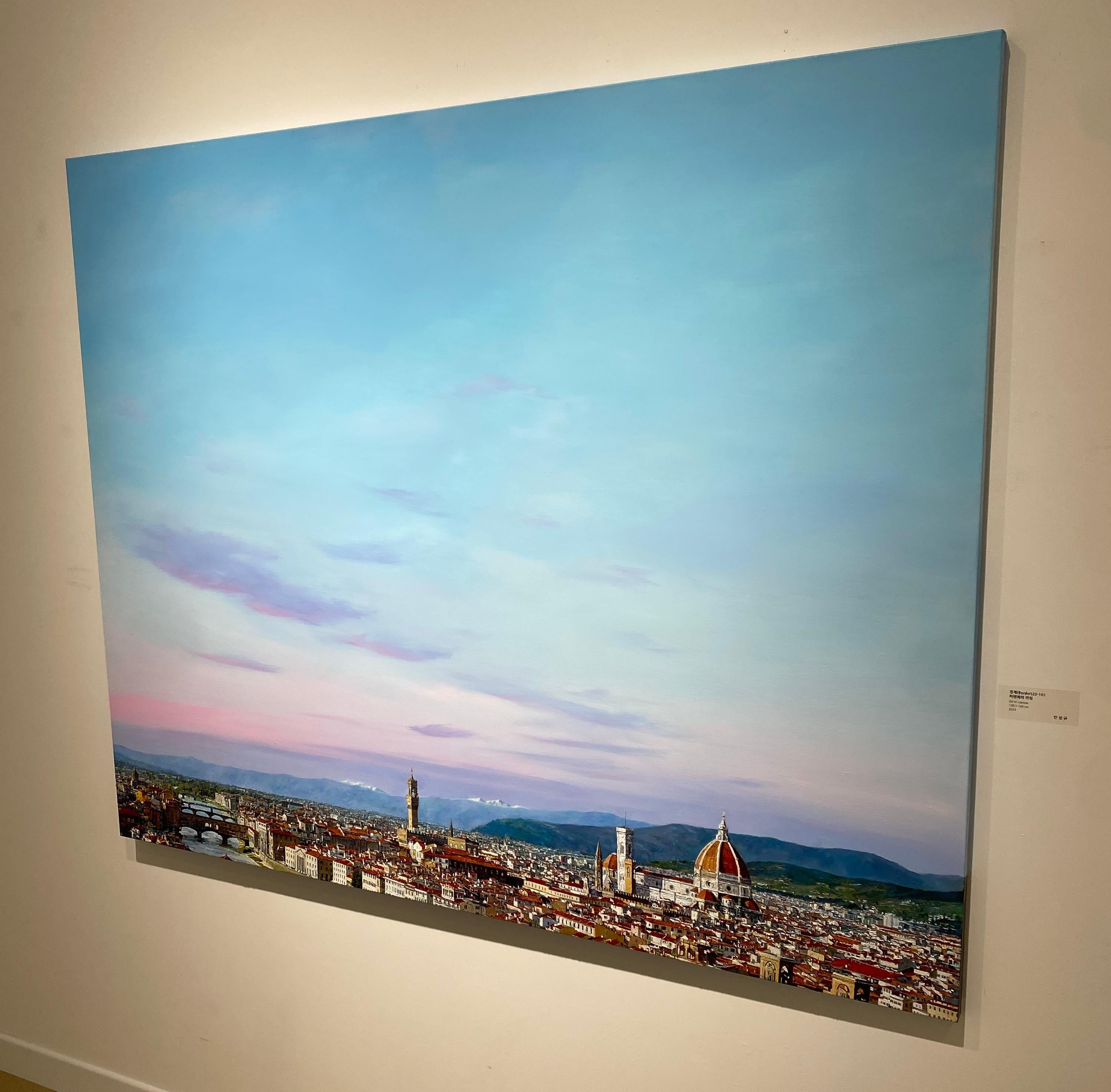 Korean Contemporary Art by Ahn Sung Kyu  -  Morning in Florence For Sale 1