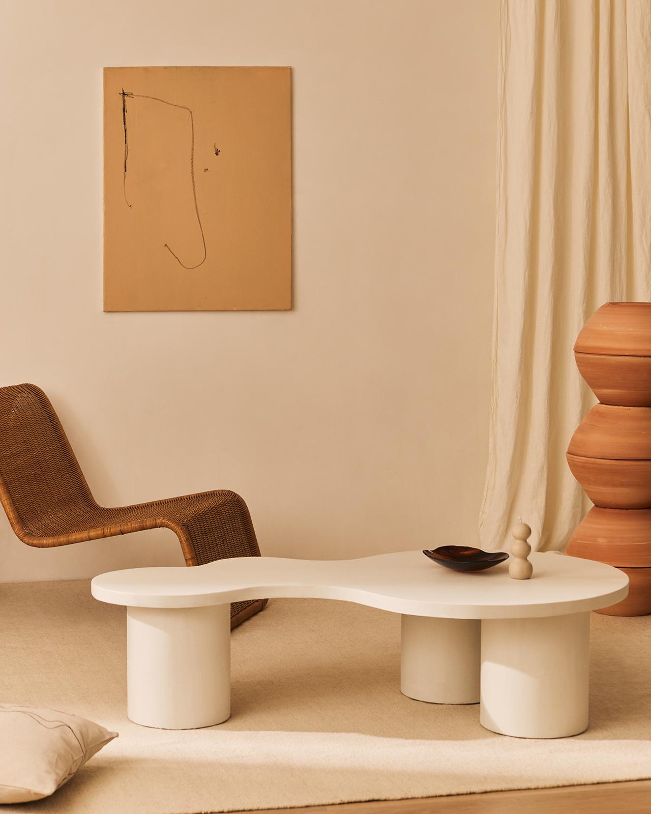 Table basse en microciment Ahumado par Marlot Baus Neuf - En vente à SANT CUGAT DEL VALLÈS, ES