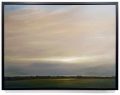 La luce del sole a est di Bloomington - Pittura a olio originale