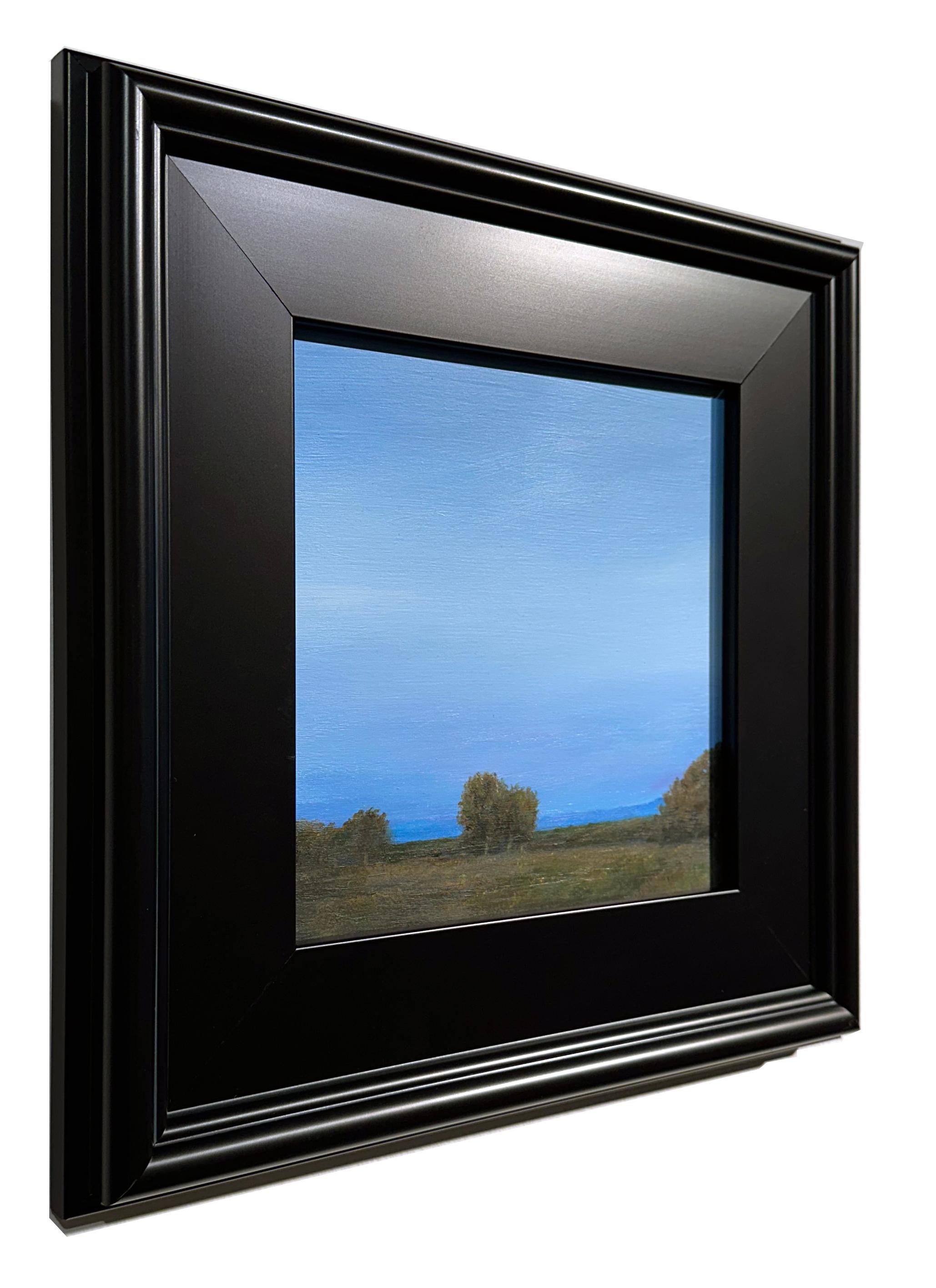 Nuvole e costa - Quadro originale di paesaggio - Painting di Ahzad Bogosian