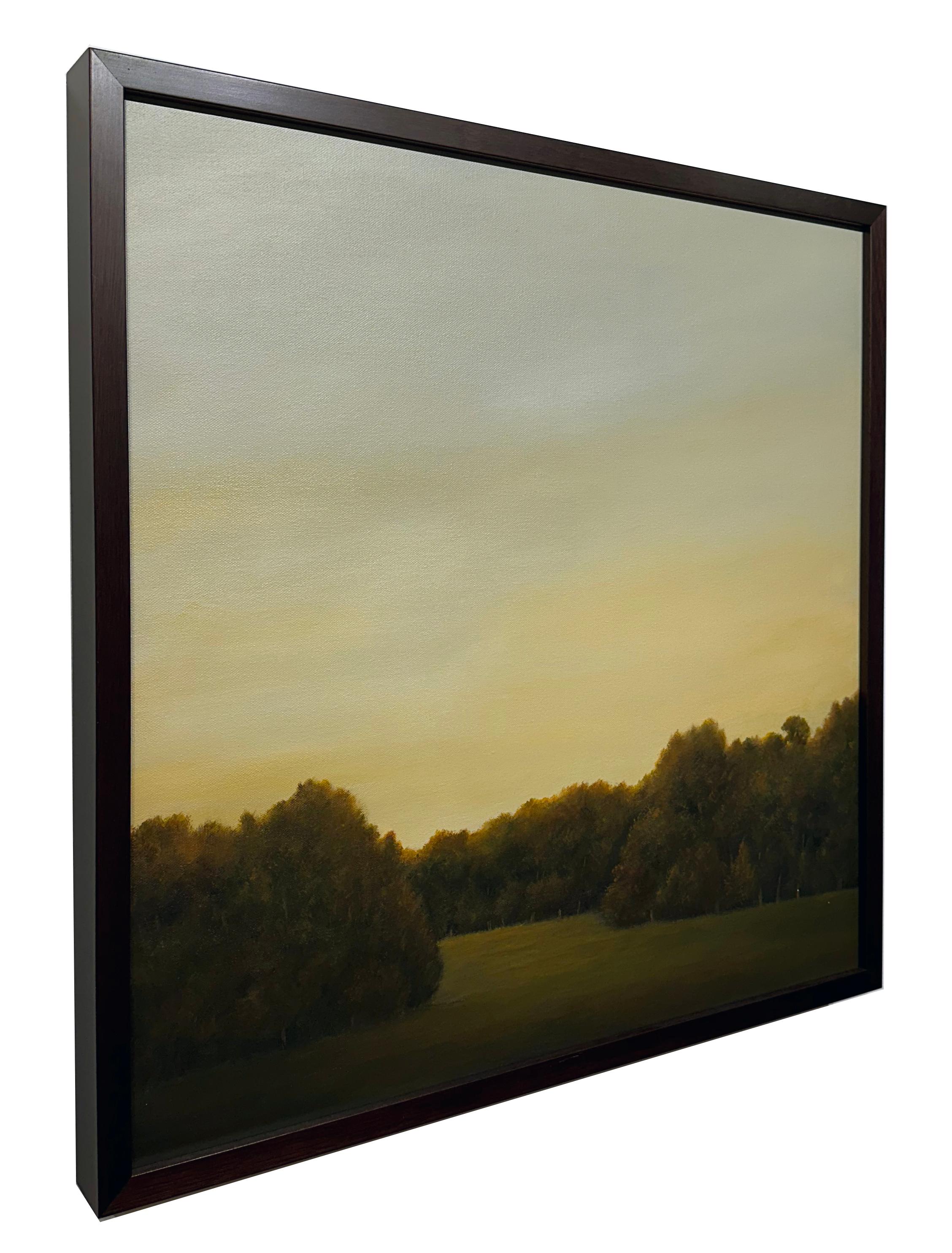 Lueur du matin - Peinture originale de paysage - Painting de Ahzad Bogosian