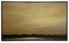 Used River Scene - Landscape Painting