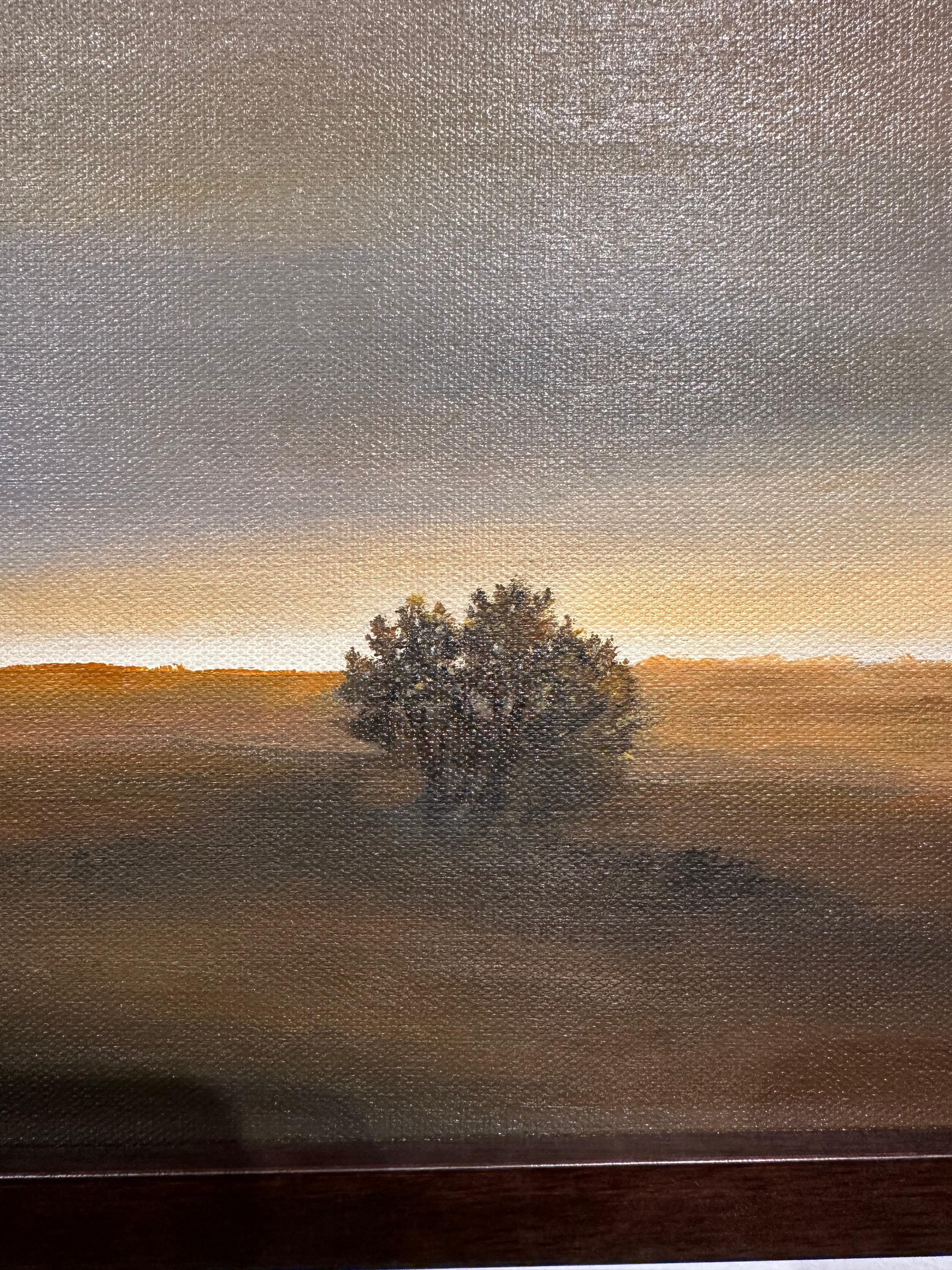Lago silenzioso - Pittura ad olio originale - Painting di Ahzad Bogosian